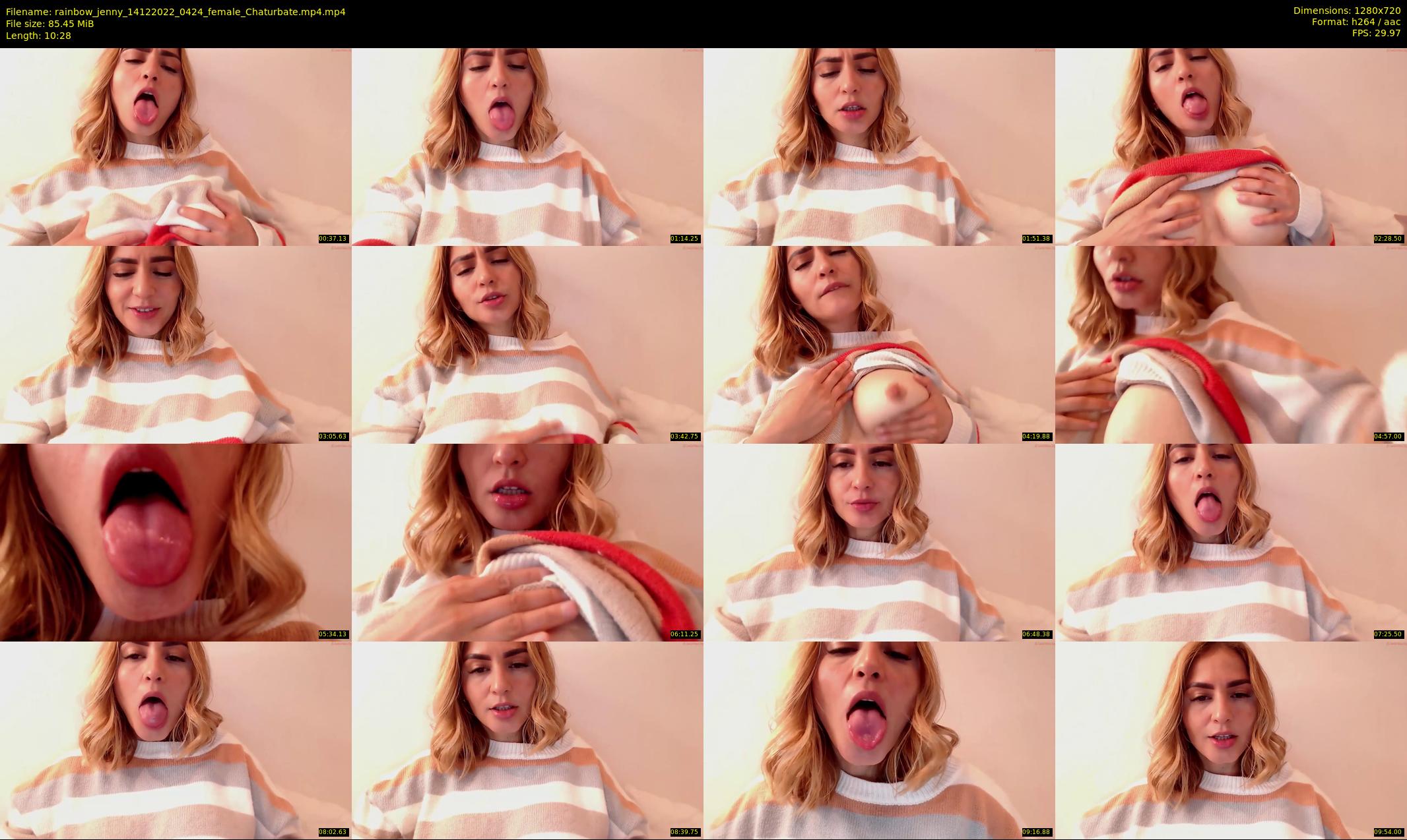 rainbow_jenny — 11 minute Chaturbate female cam show recording, 720p, Dec 14, 2022