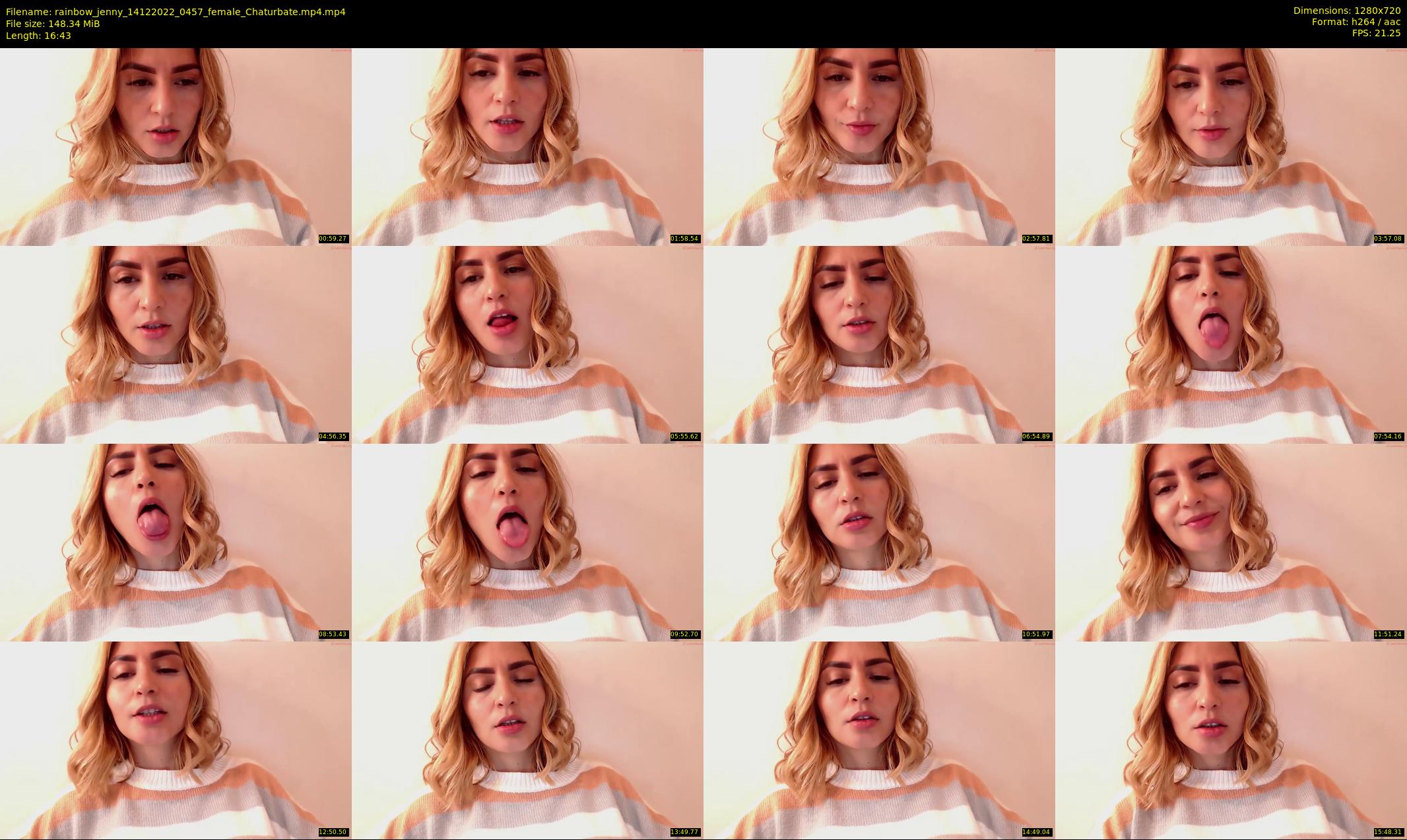 rainbow_jenny — 17 minute Chaturbate female cam show recording, 720p, Dec 14, 2022