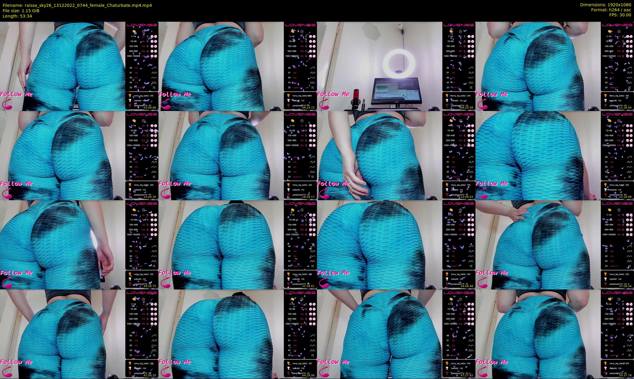 raissa_sky26 — 54 minute Chaturbate female cam show recording, 1080p, Dec 13, 2022