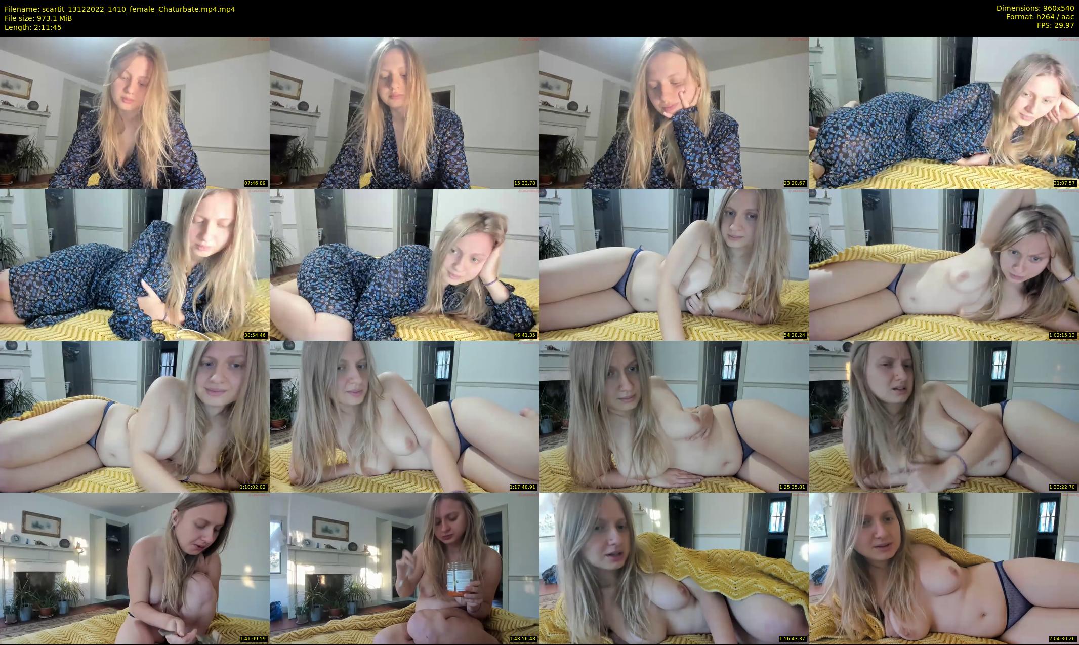 scartit — 132 minute Chaturbate female cam show recording, 480p, Dec 13, 2022