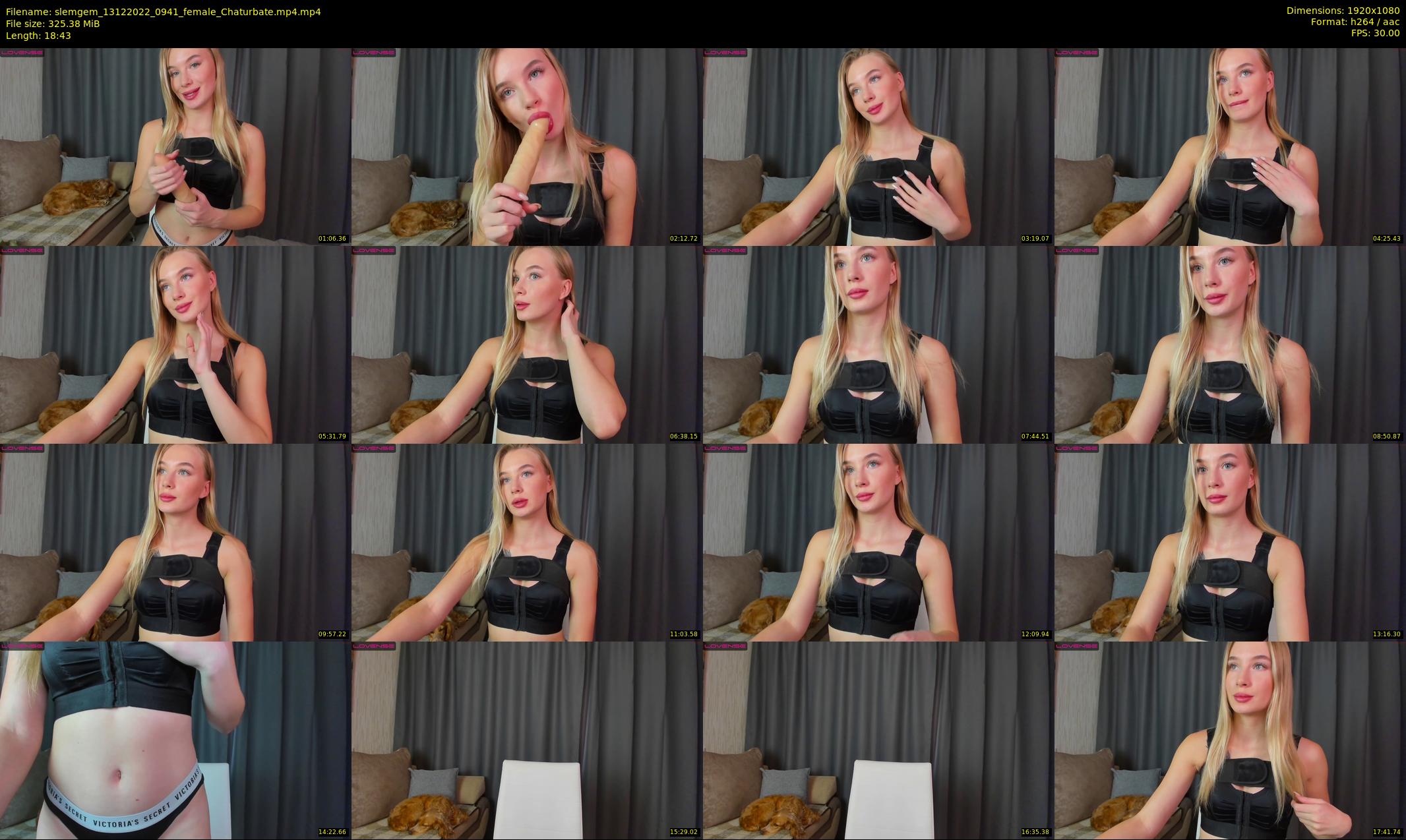 slemgem — 19 minute Chaturbate couple cam show recording, 1080p, Dec 13, 2022
