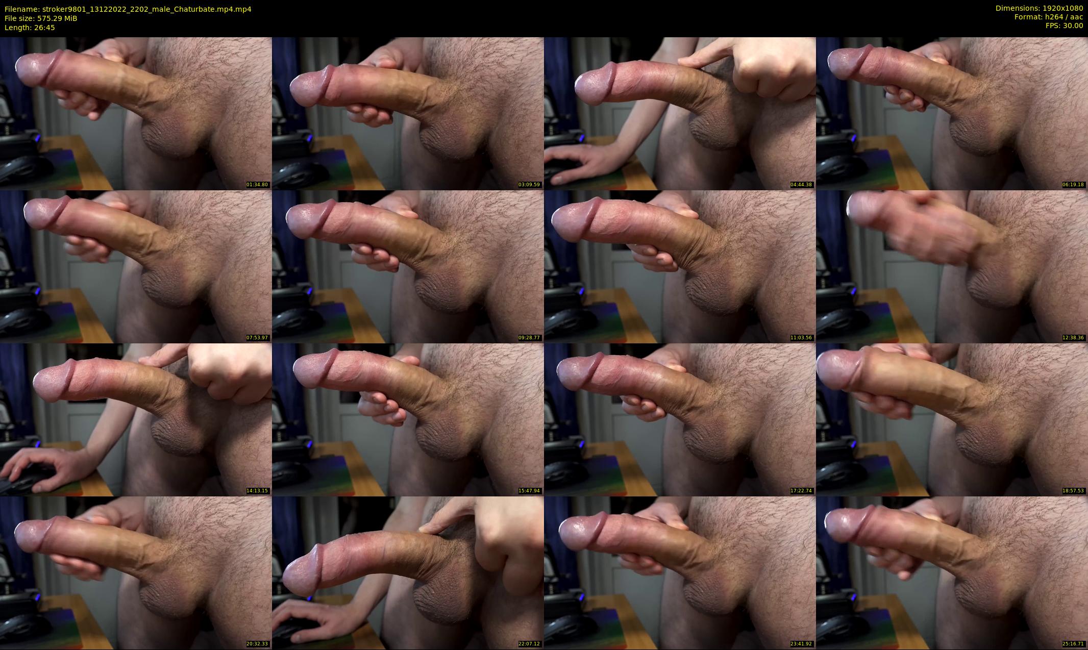 stroker9801 — 27 minute Chaturbate male cam show recording, 1080p, Dec 13, 2022