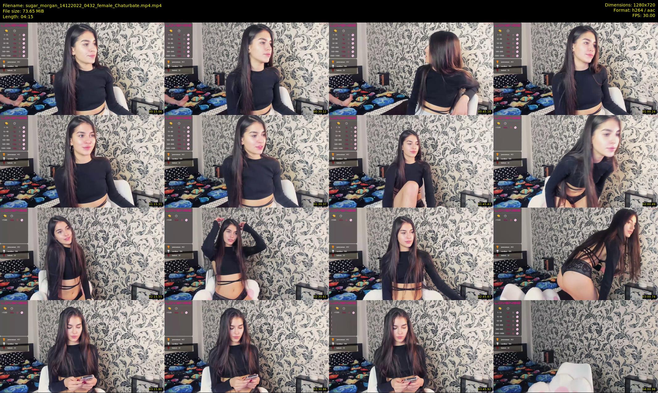 sugar_morgan — 5 minute Chaturbate female cam show recording, 720p, Dec 14, 2022