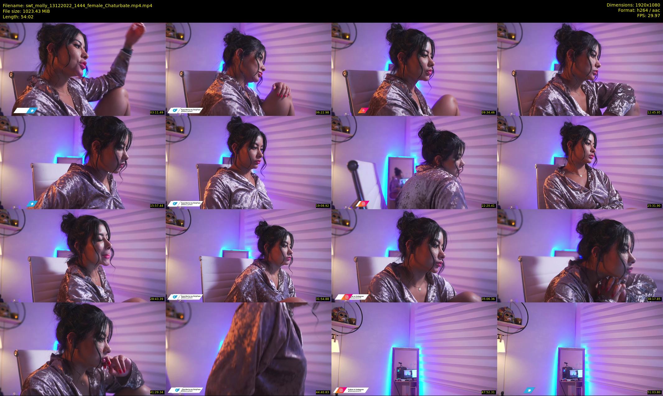 swt_molly — 55 minute Chaturbate female cam show recording, 1080p, Dec 13, 2022