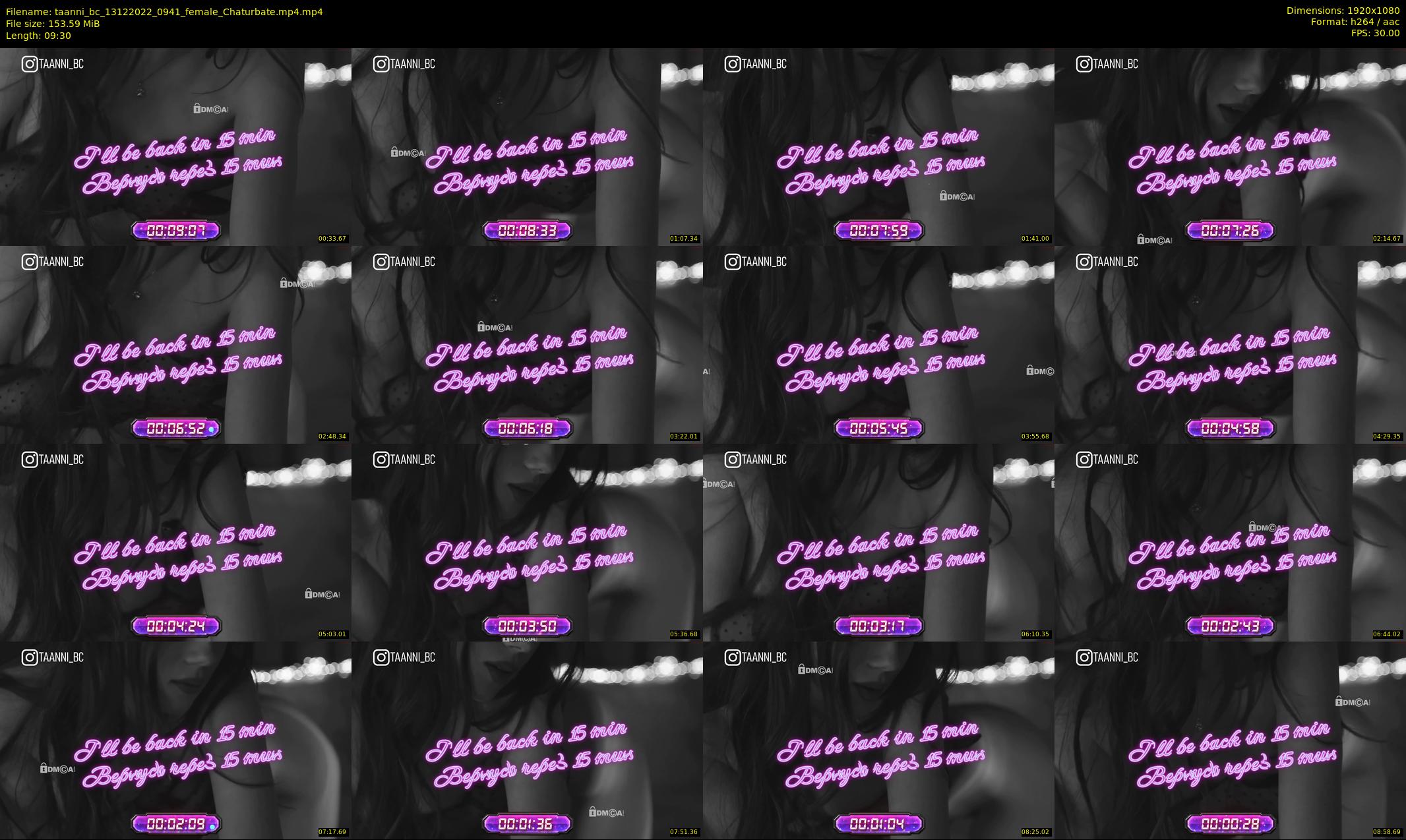 taanni_bc — 10 minute Chaturbate female cam show recording, 1080p, Dec 13, 2022