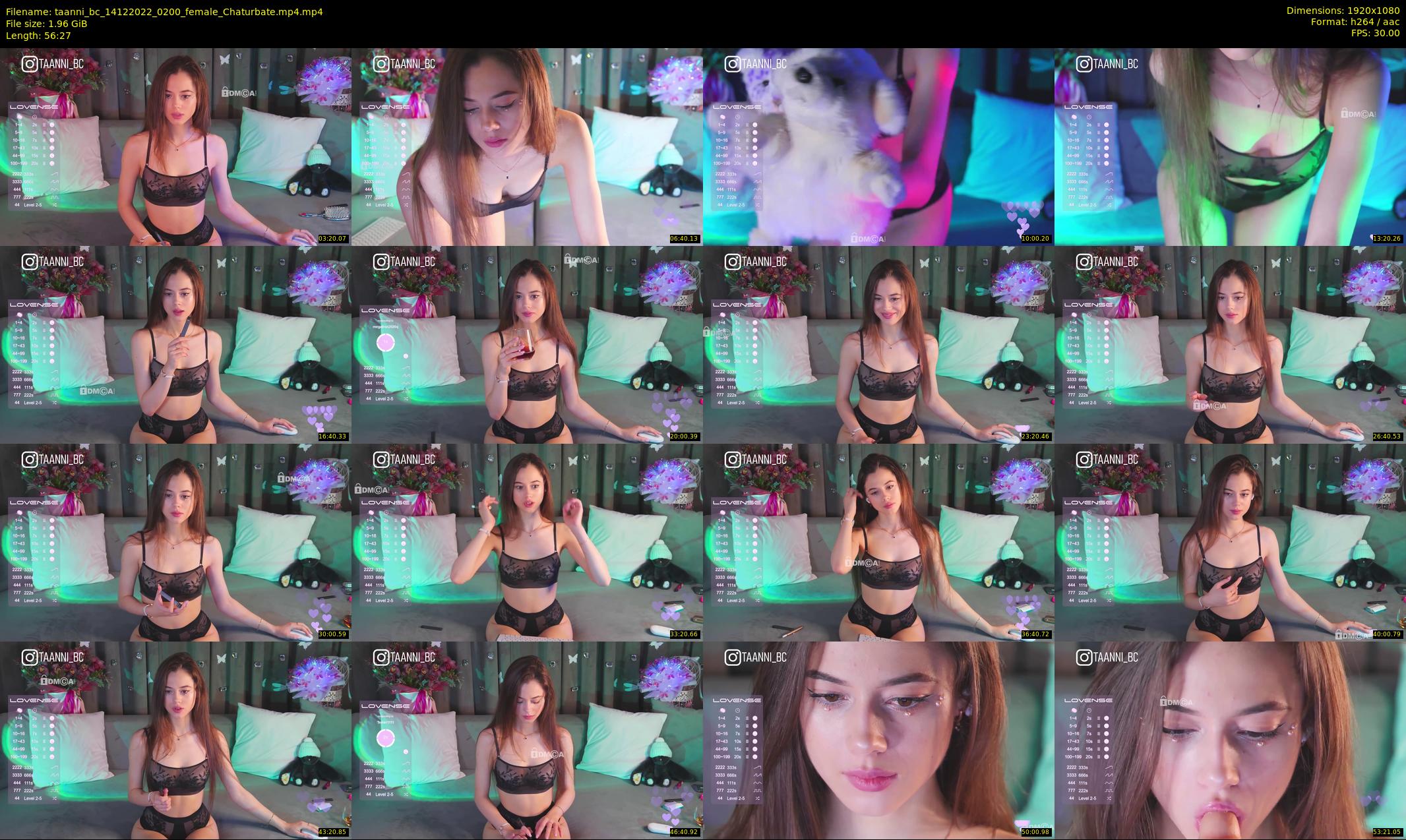 taanni_bc — 57 minute Chaturbate female cam show recording, 1080p, Dec 14, 2022