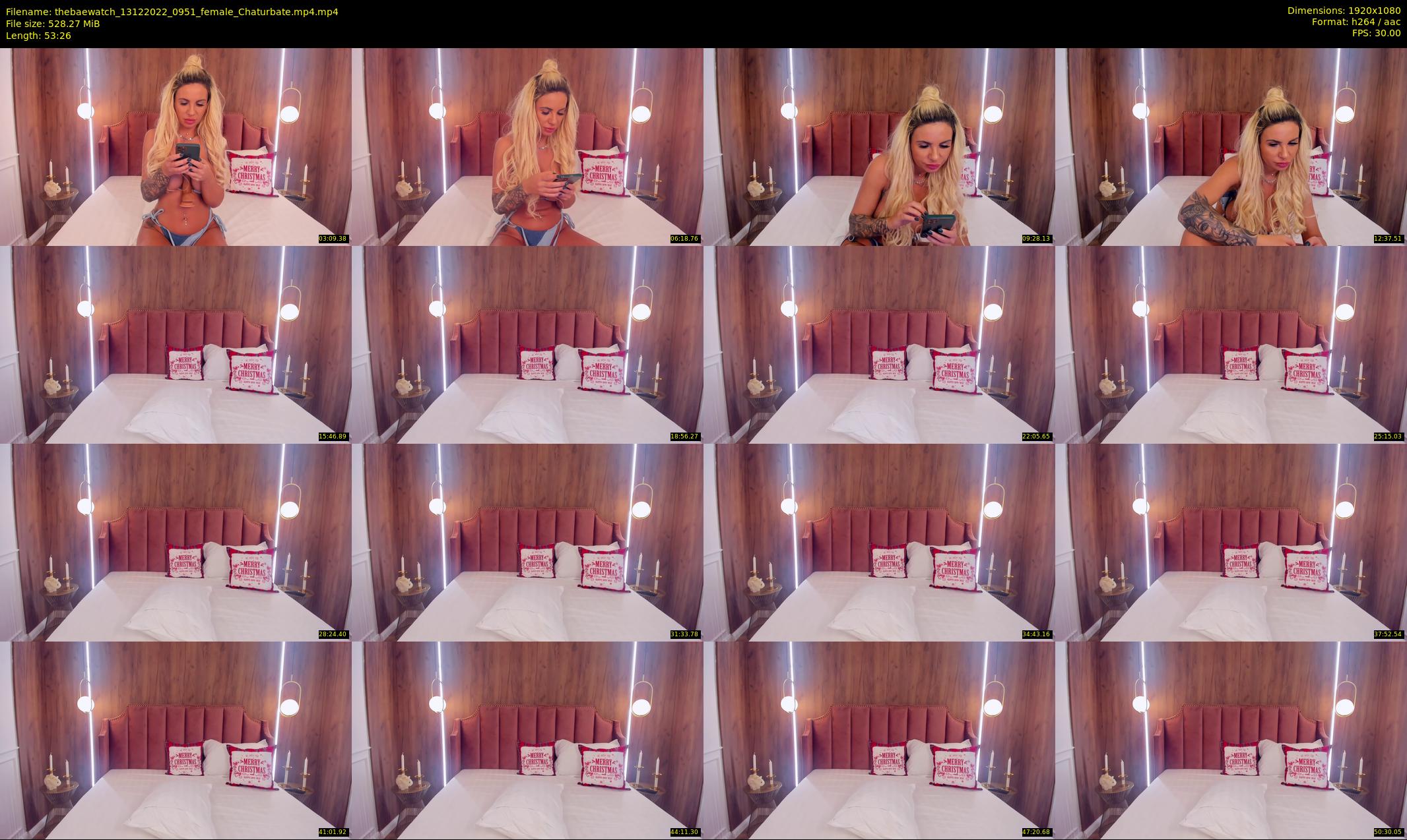 thebaewatch — 54 minute Chaturbate female cam show recording, 1080p, Dec 13, 2022