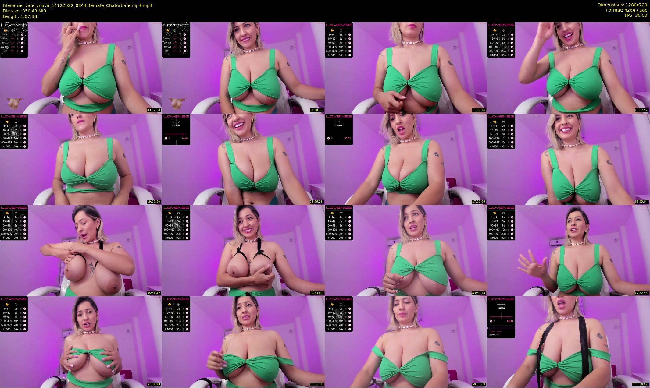 valerynova — 68 minute Chaturbate female cam show recording, 720p, Dec 14, 2022