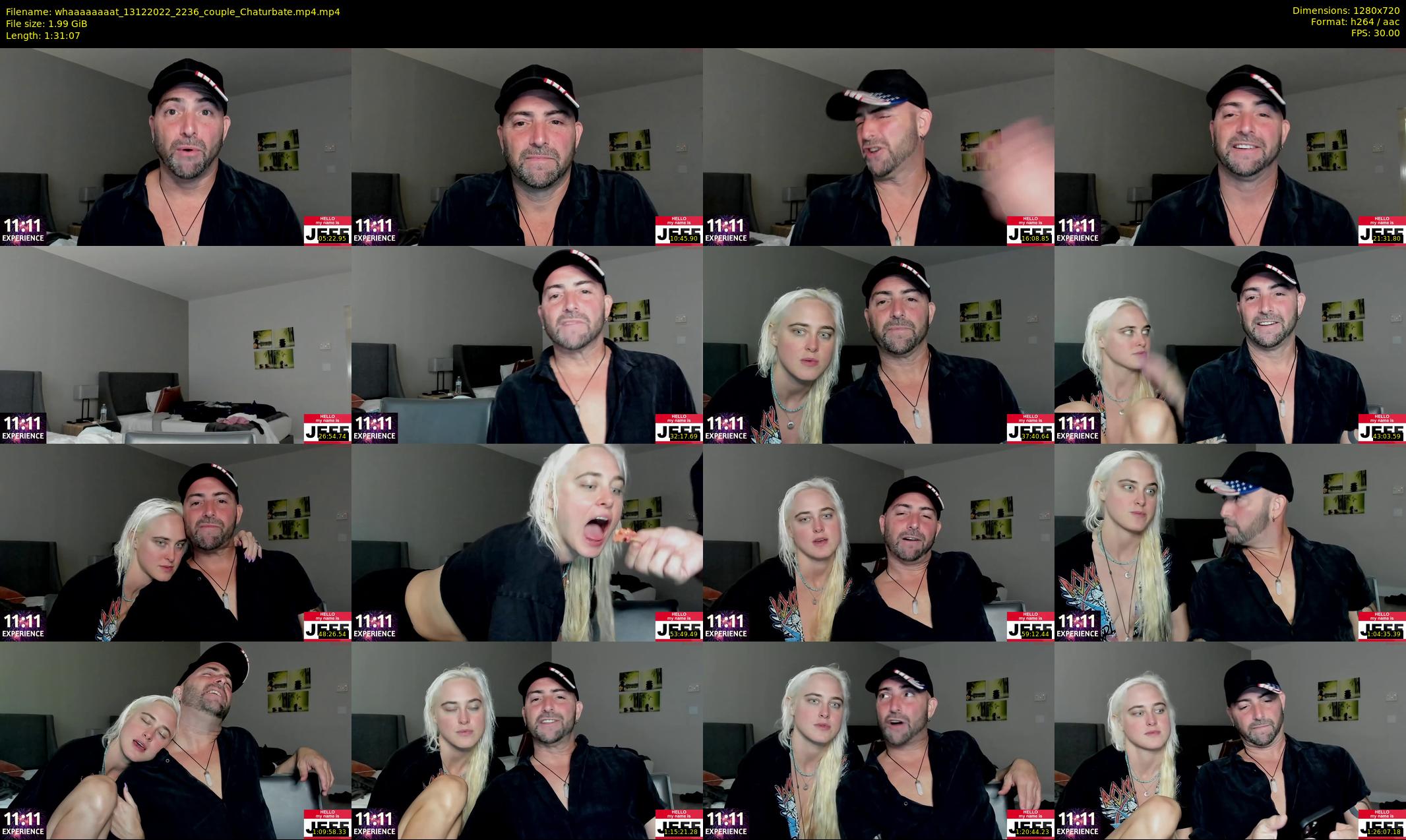 whaaaaaaaat — 92 minute Chaturbate couple cam show recording, 720p, Dec 13, 2022