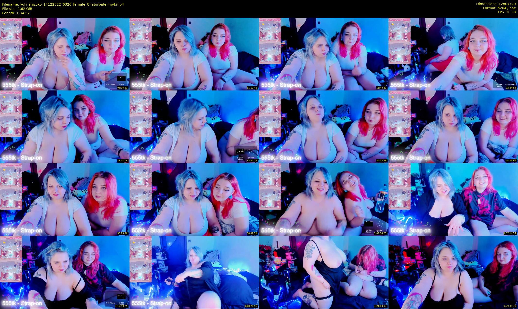 yoki_shizuko — 95 minute Chaturbate female cam show recording, 720p, Dec 14, 2022