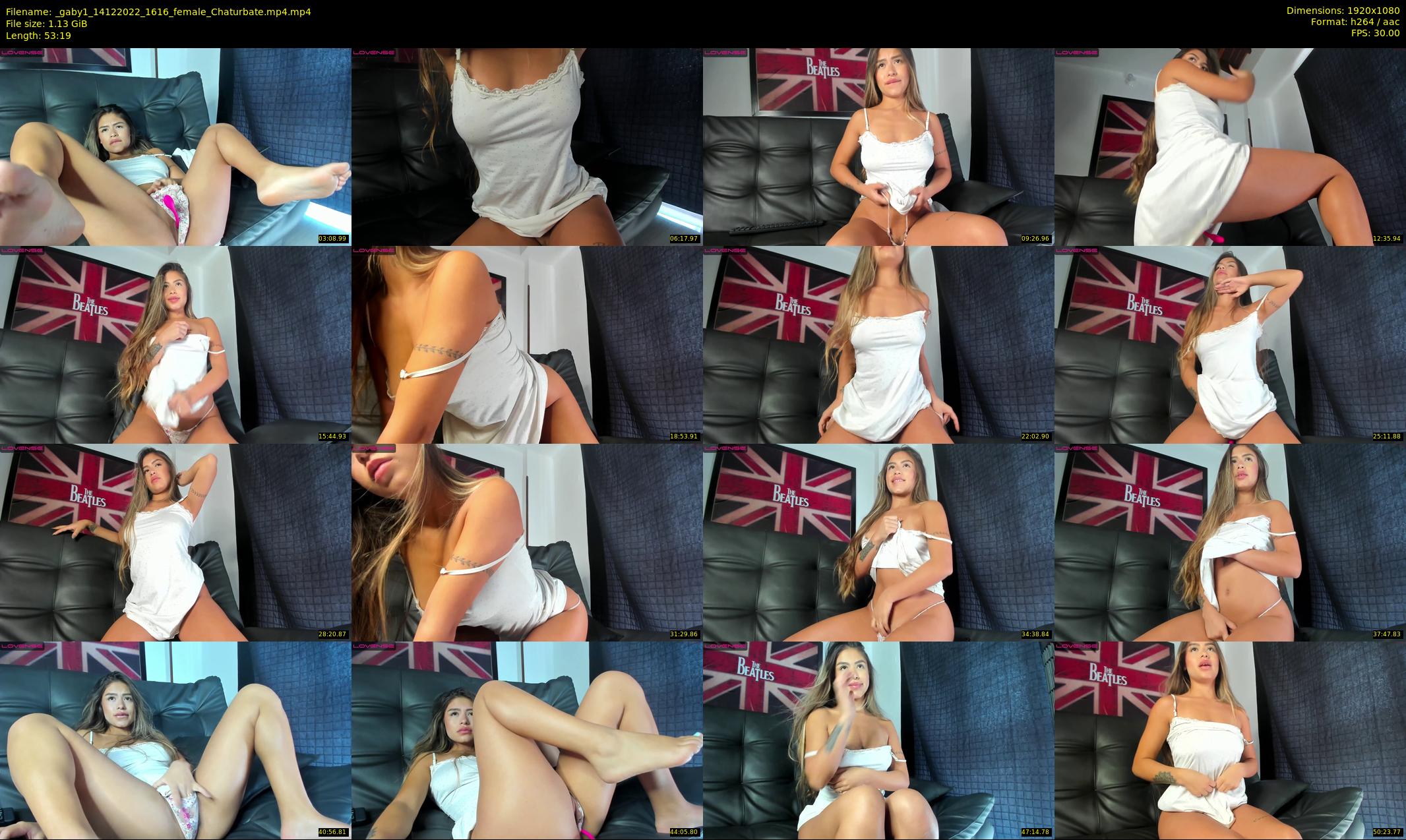 _gaby1 — 54 minute Chaturbate female cam show recording, 1080p, Dec 14, 2022