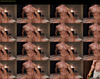 adam_muscle_ — 88 minute Chaturbate male cam show recording, 1080p, Dec 14, 2022