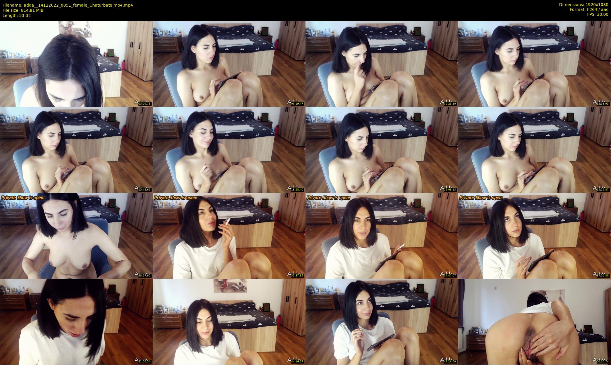 adda_ — 54 minute Chaturbate female cam show recording, 1080p, Dec 14, 2022