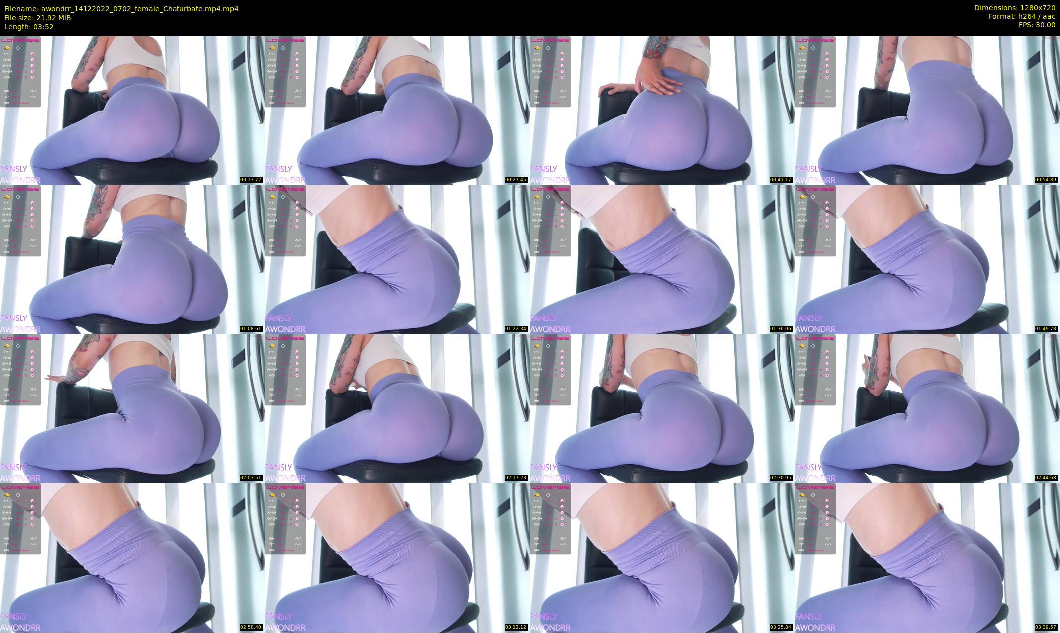 awondrr — 4 minute Chaturbate female cam show recording, 720p, Dec 14, 2022