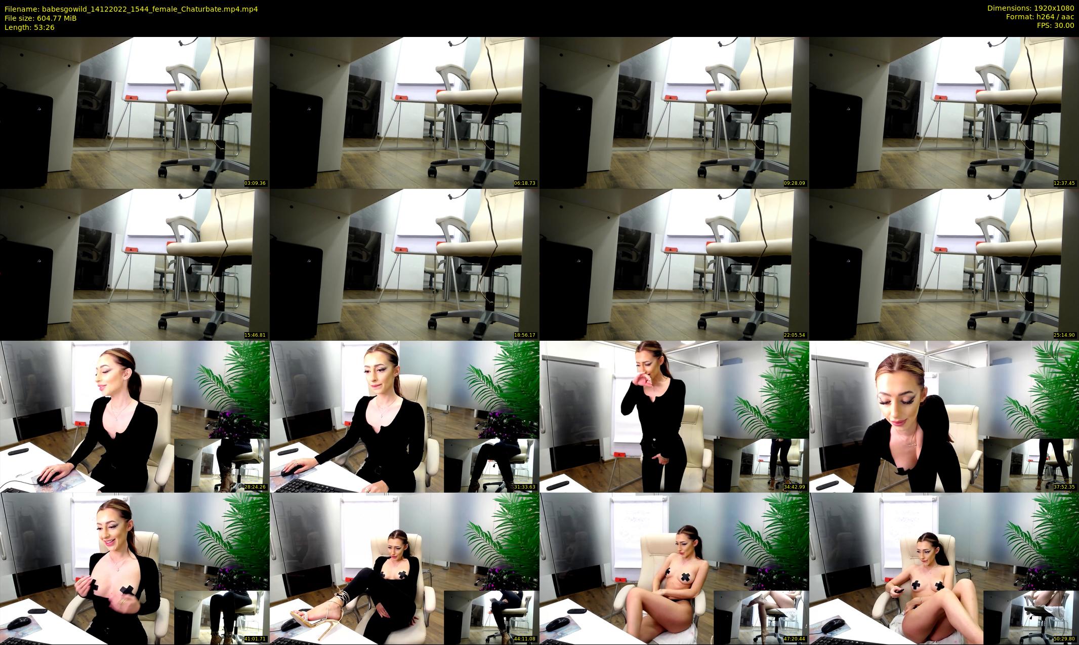 babesgowild — 54 minute Chaturbate couple cam show recording, 1080p, Dec 14, 2022