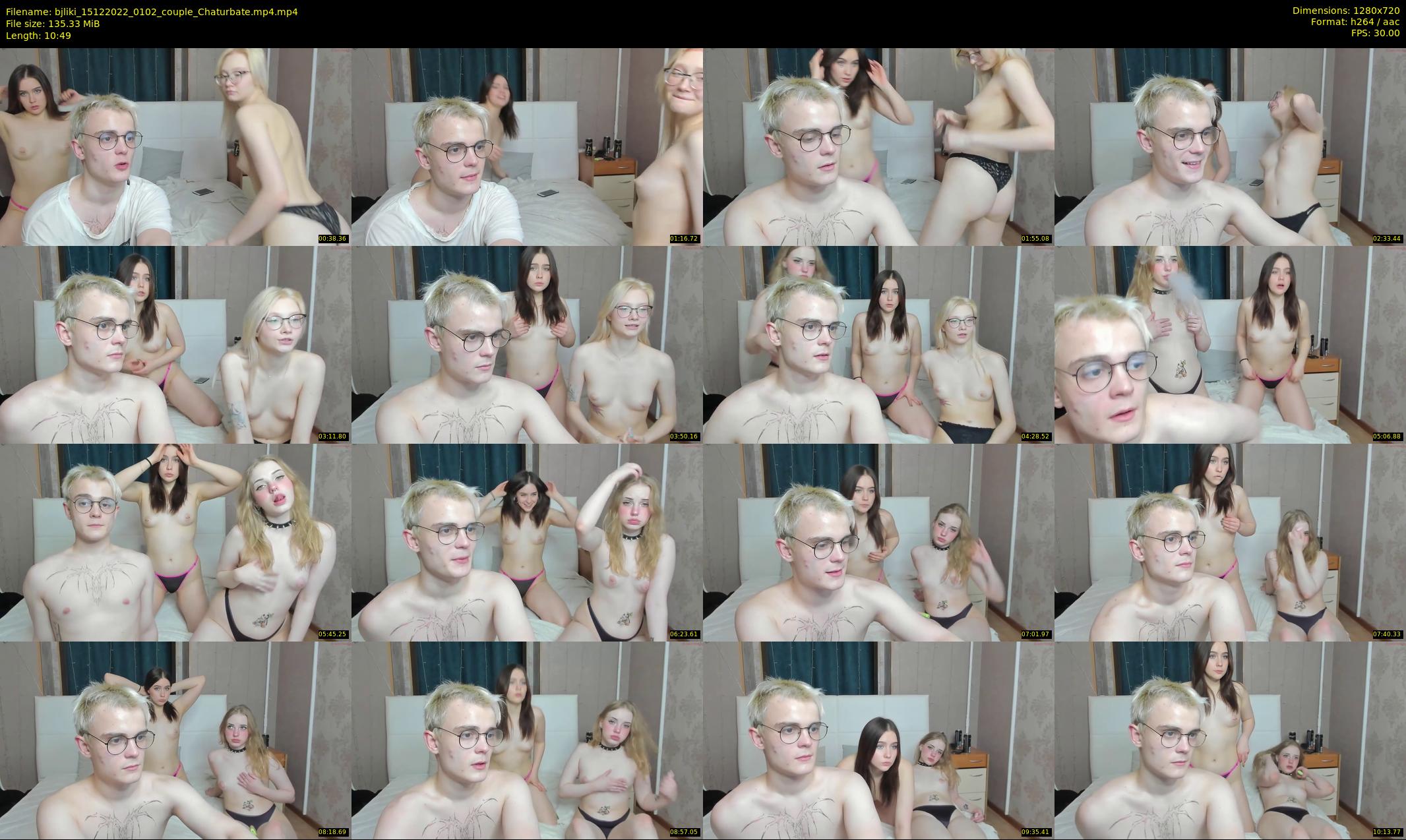 bjliki — 11 minute Chaturbate couple cam show recording, 720p, Dec 15, 2022