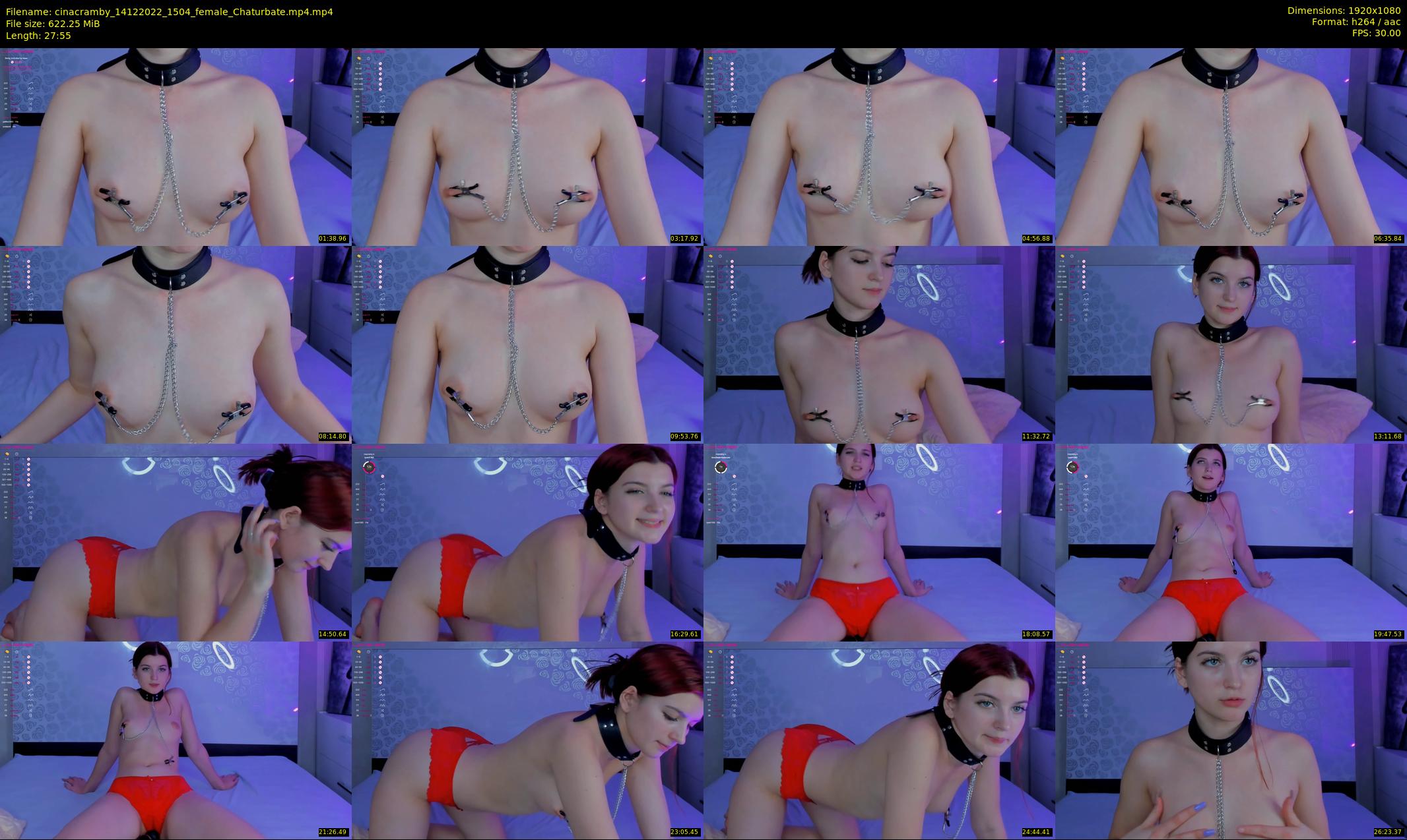 cinacramby — 28 minute Chaturbate female cam show recording, 1080p, Dec 14, 2022