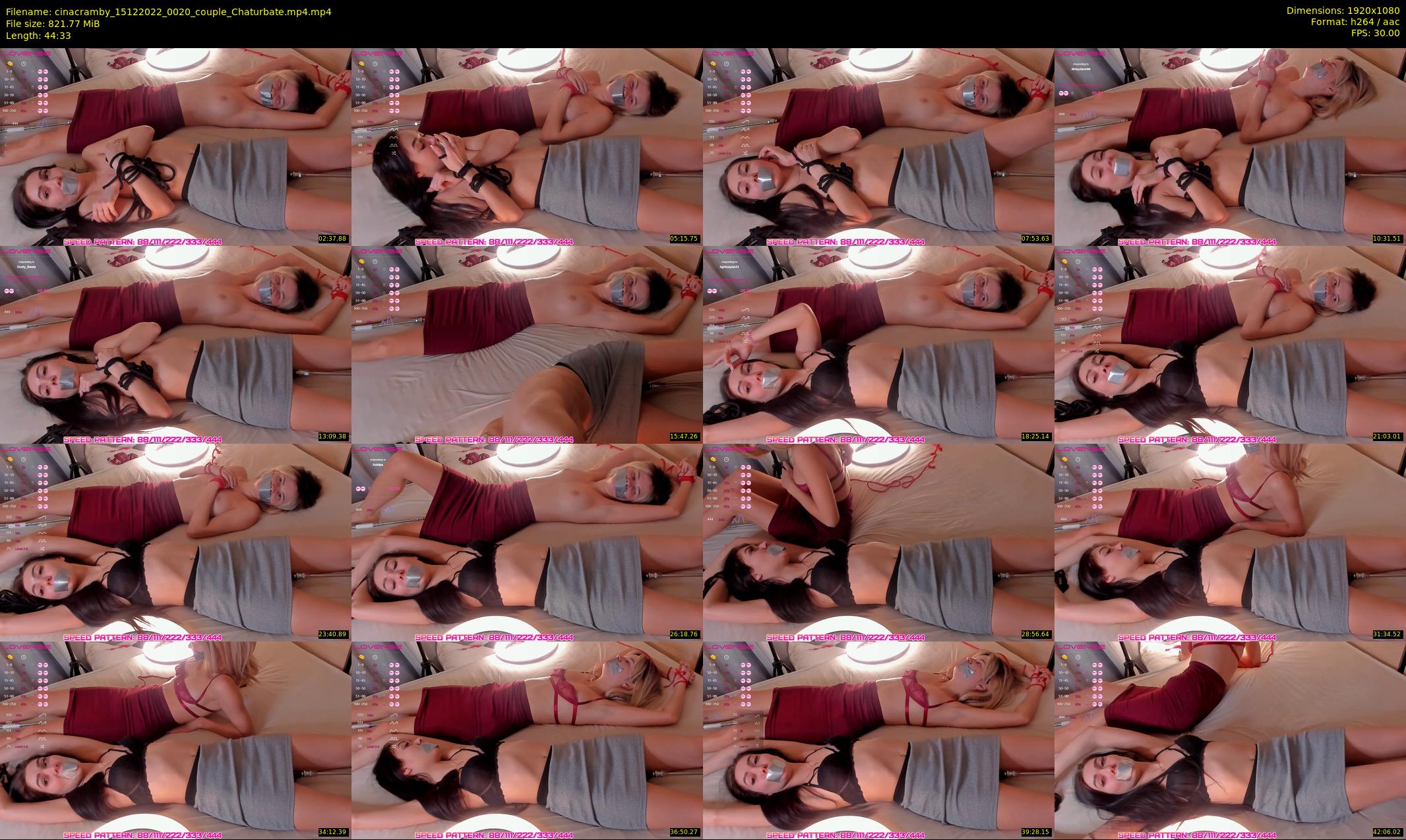 cinacramby — 45 minute Chaturbate female cam show recording, 1080p, Dec 15, 2022