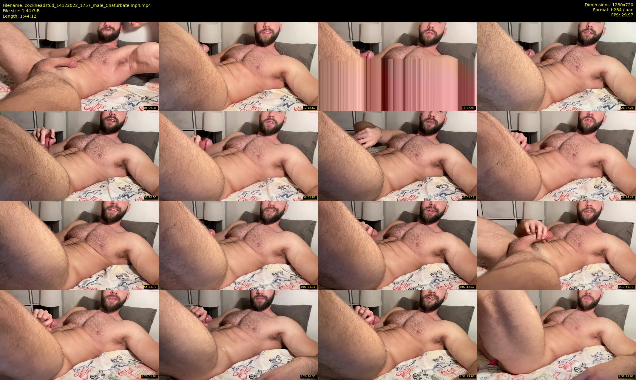 cockheadstud — 105 minute Chaturbate male cam show recording, 720p, Dec 14, 2022