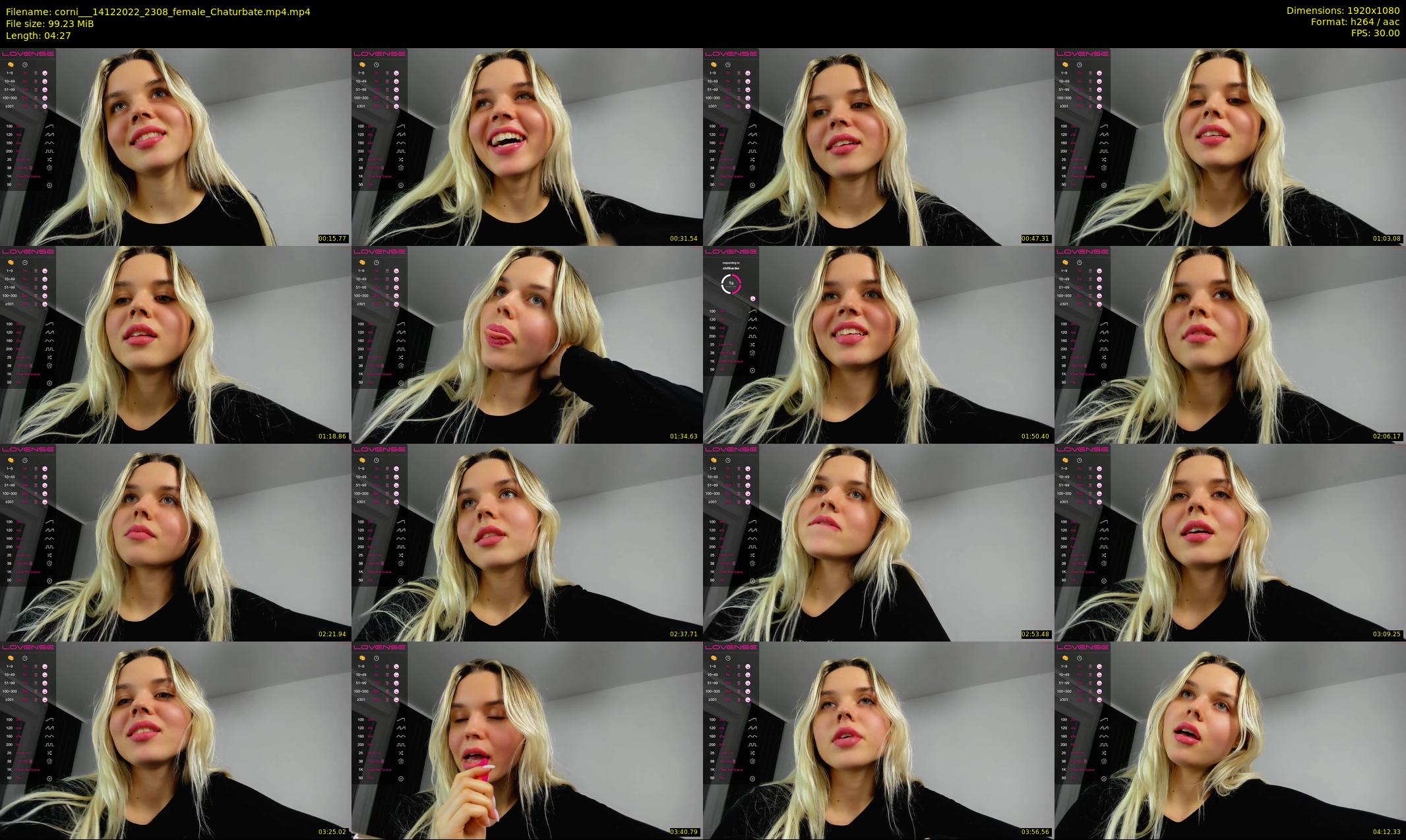 corni__ — 5 minute Chaturbate female cam show recording, 1080p, Dec 14, 2022
