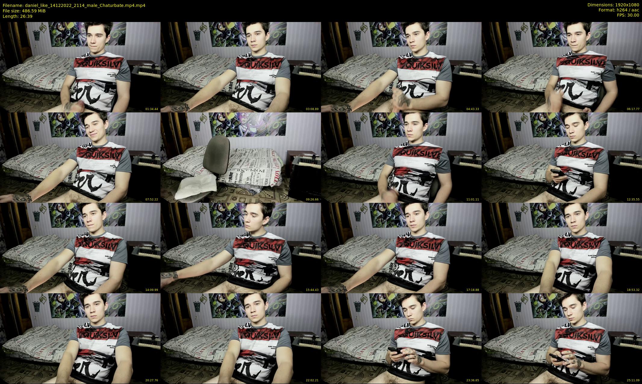 daniel_like — 27 minute Chaturbate male cam show recording, 1080p, Dec 14, 2022