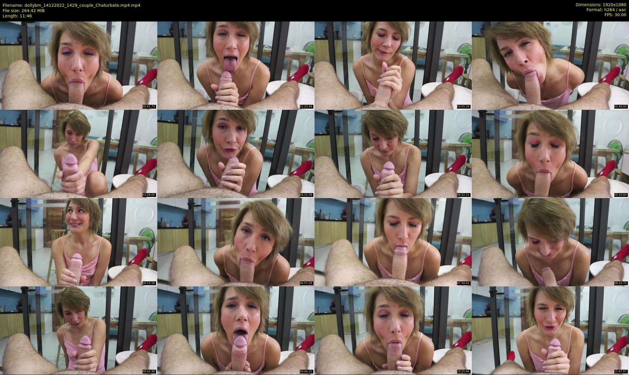 dollybm — 12 minute Chaturbate couple cam show recording, 1080p, Dec 14, 2022