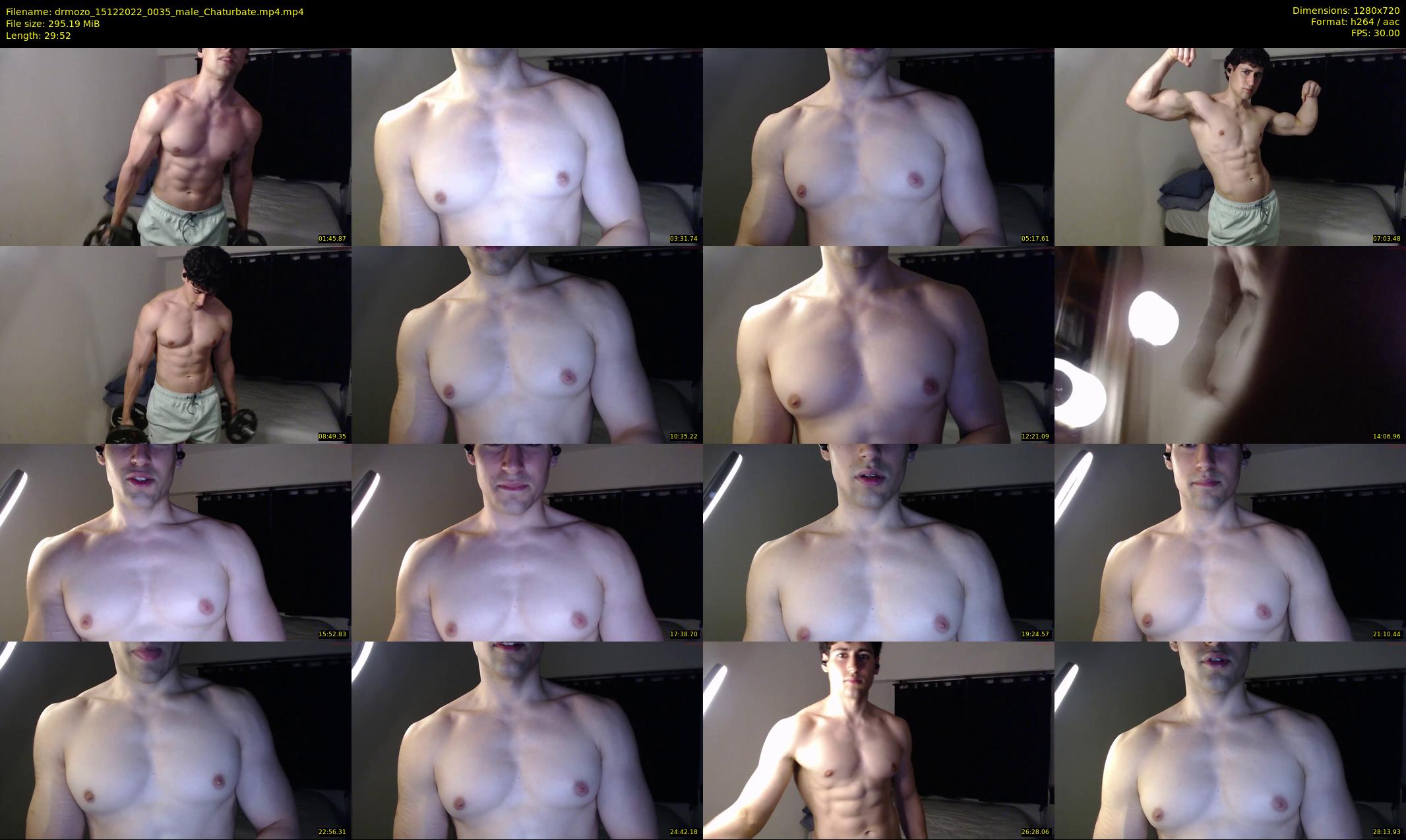 drmozo — 30 minute Chaturbate male cam show recording, 720p, Dec 15, 2022
