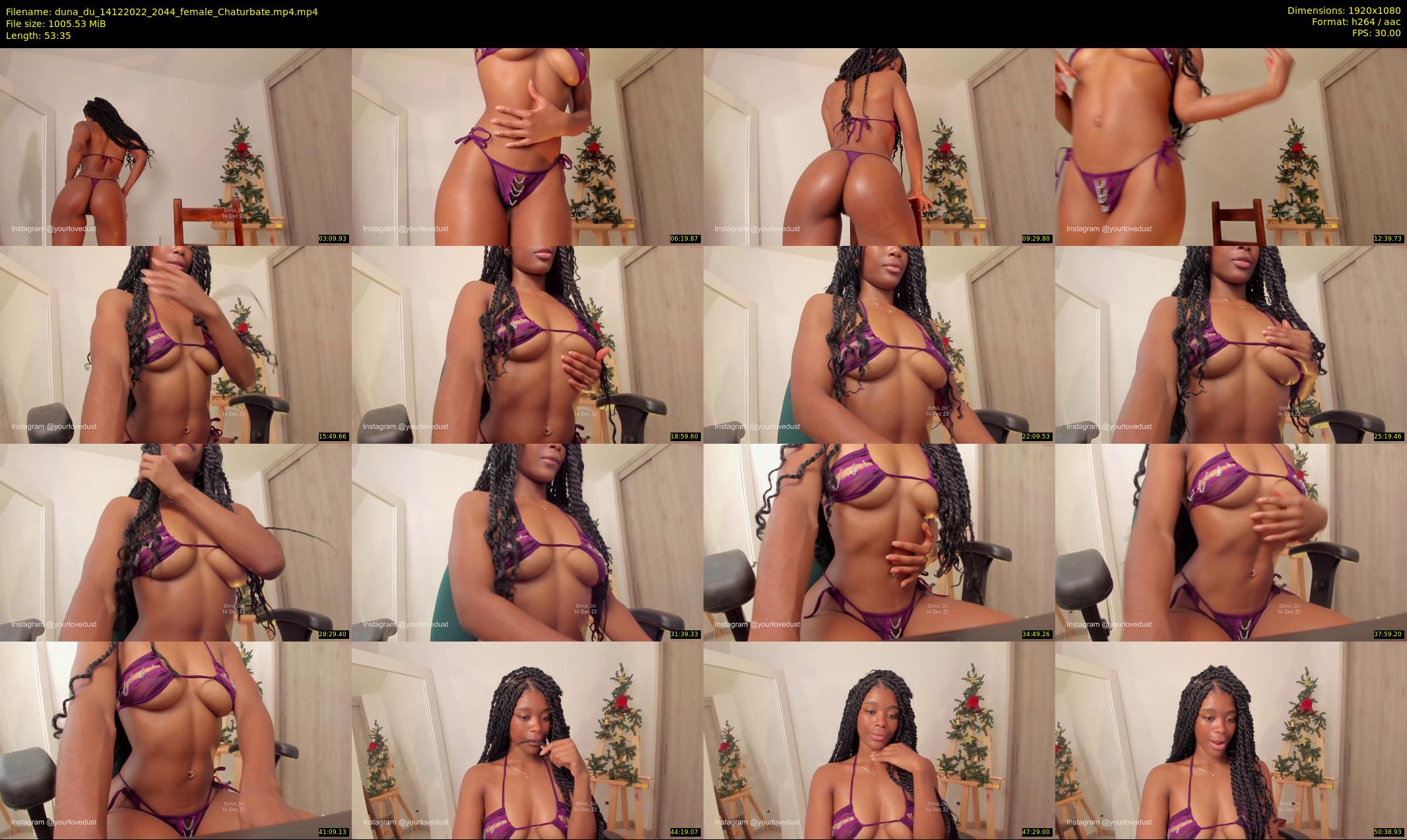 duna_du — 54 minute Chaturbate female cam show recording, 1080p, Dec 14, 2022