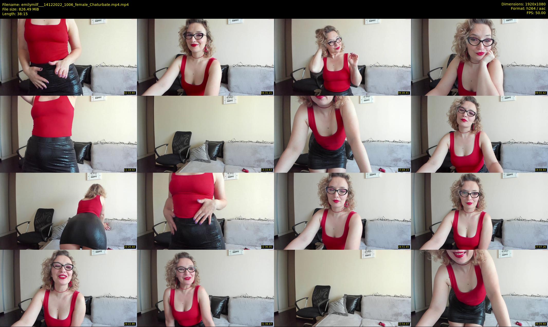 emilymilf__ — 39 minute Chaturbate female cam show recording, 1080p, Dec 14, 2022