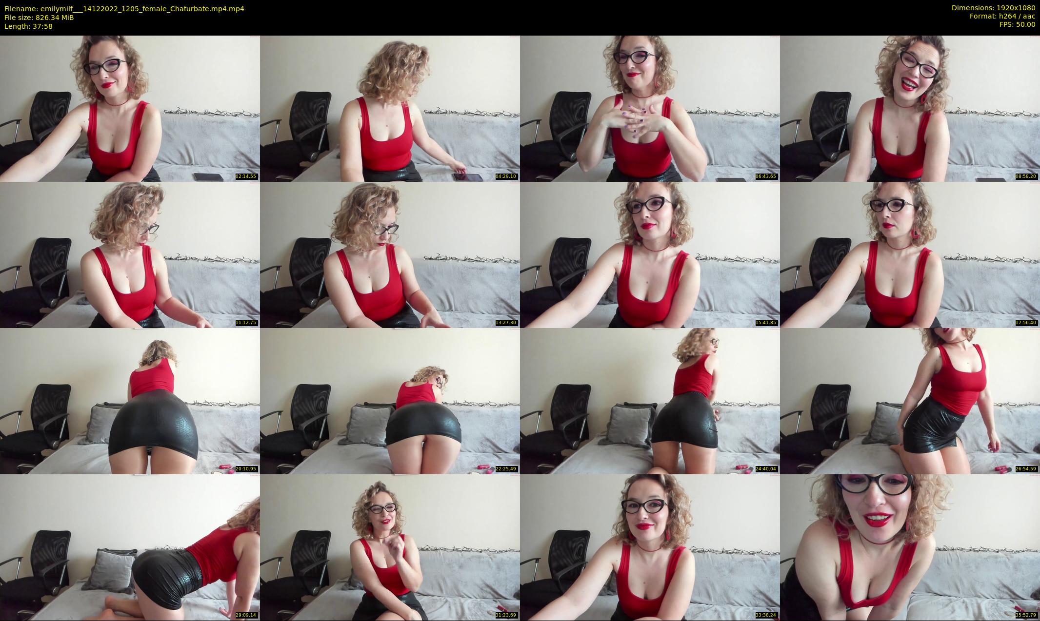 emilymilf__ — 38 minute Chaturbate female cam show recording, 1080p, Dec 14, 2022