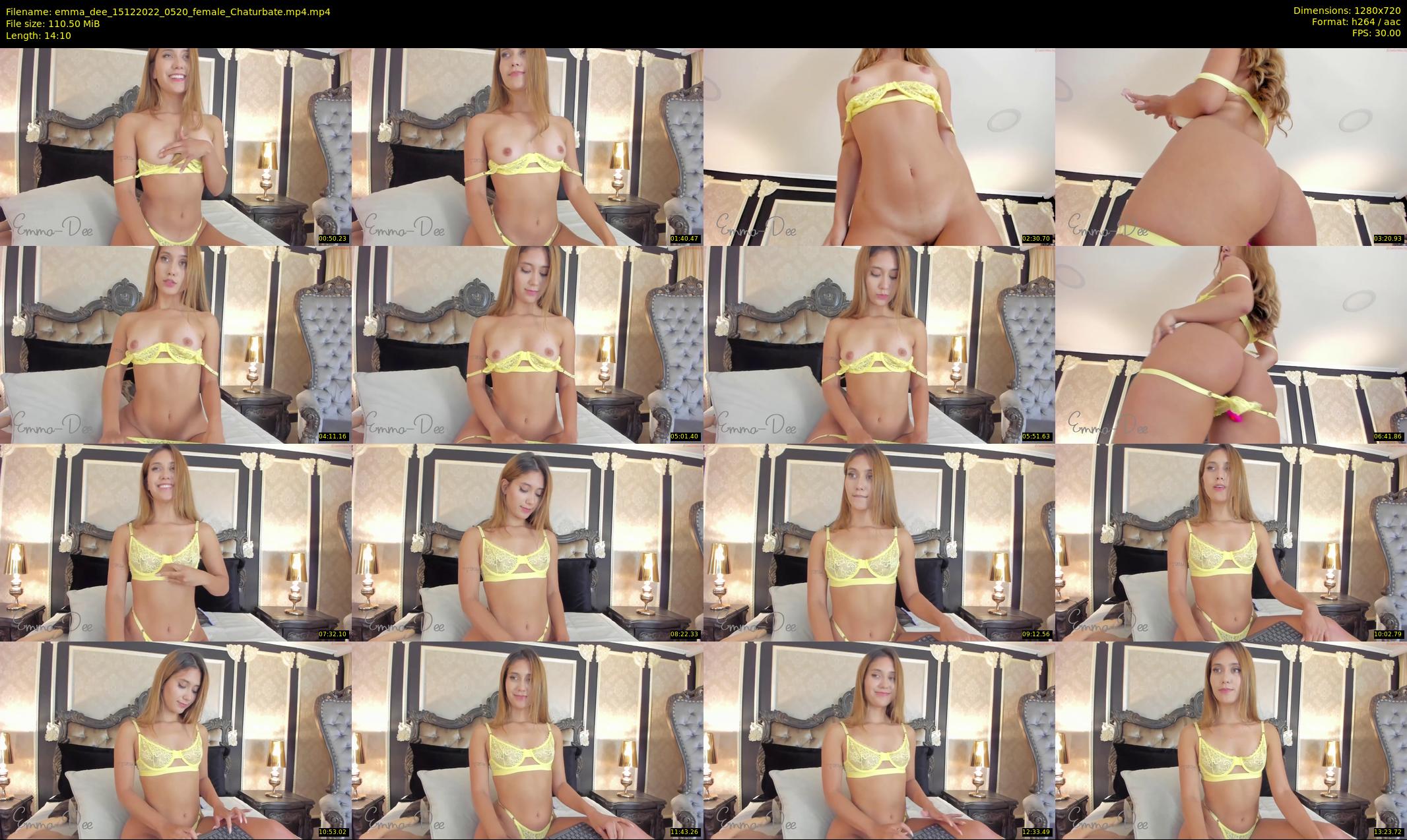 emma_dee — 15 minute Chaturbate female cam show recording, 720p, Dec 15, 2022