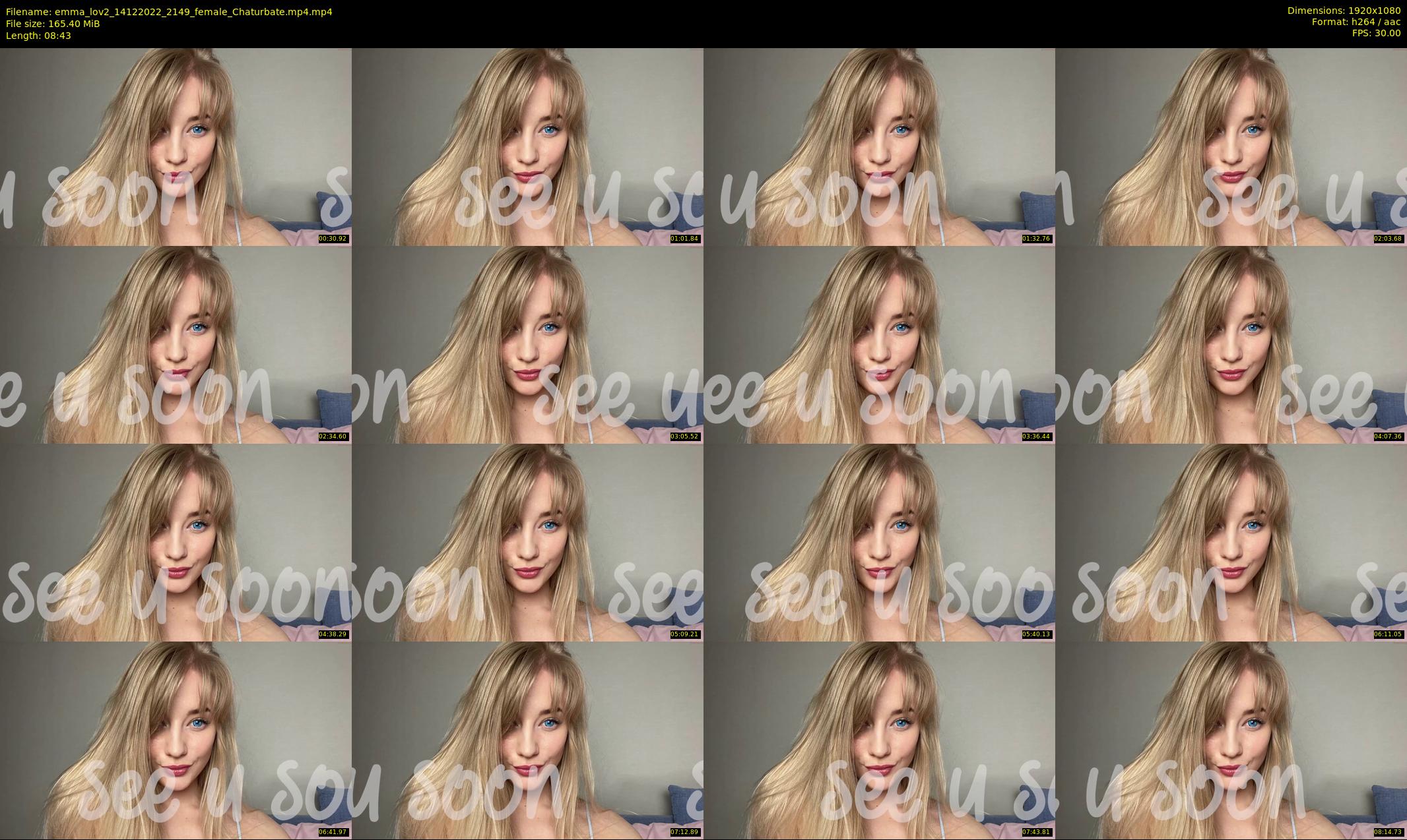emma_lov2 — 9 minute Chaturbate female cam show recording, 1080p, Dec 14, 2022