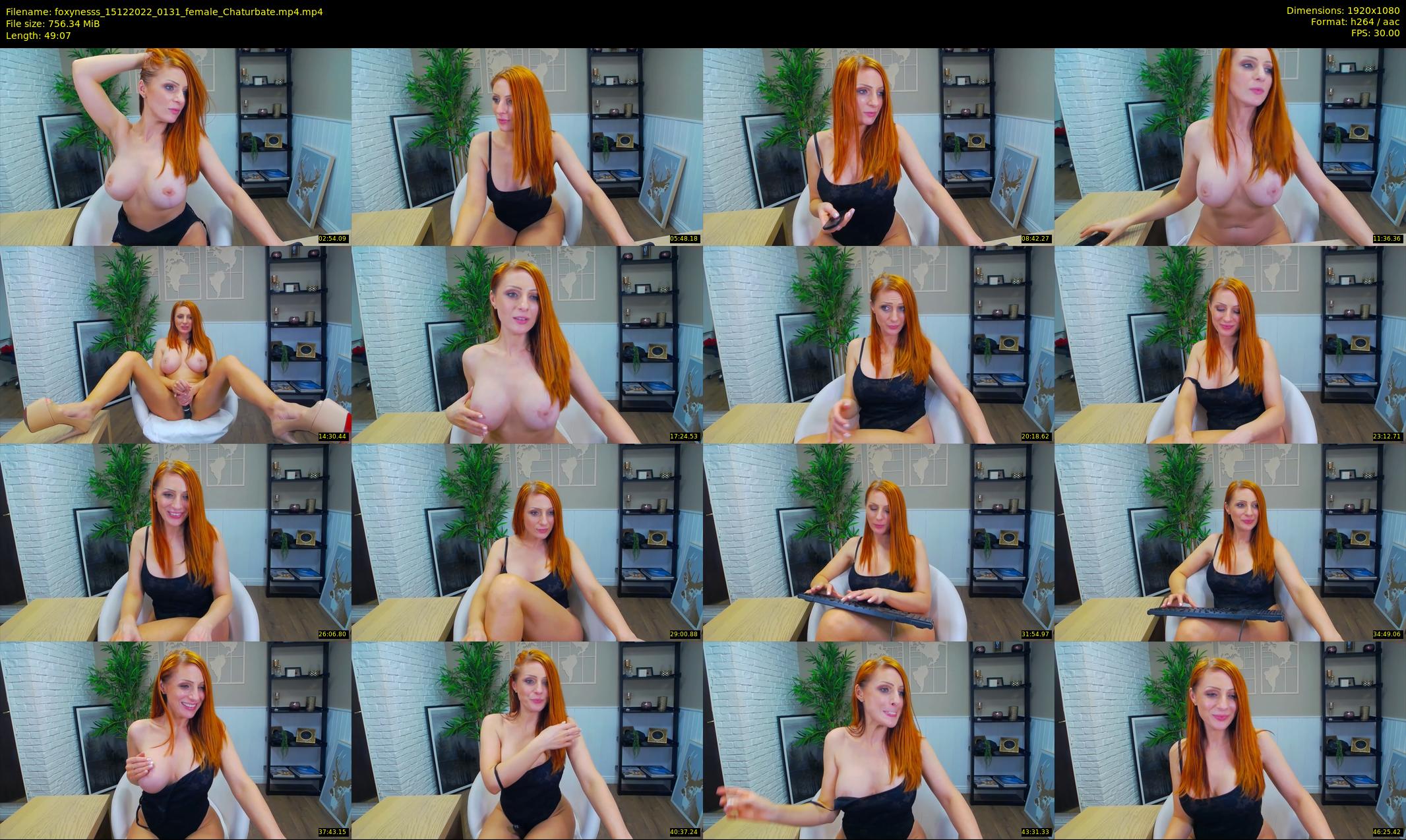 foxynesss — 50 minute Chaturbate female cam show recording, 1080p, Dec 15, 2022
