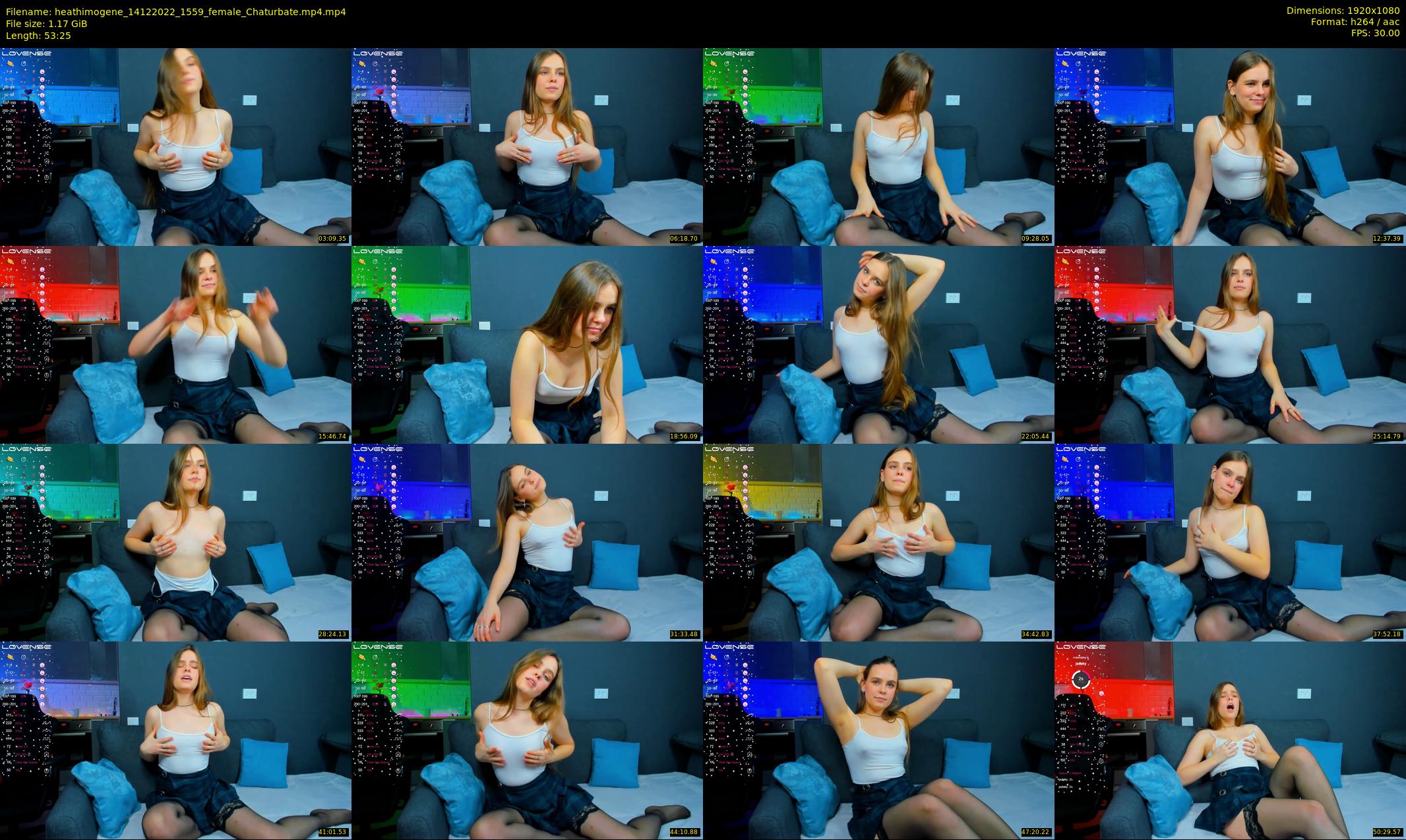 heathimogene — 54 minute Chaturbate female cam show recording, 1080p, Dec 14, 2022