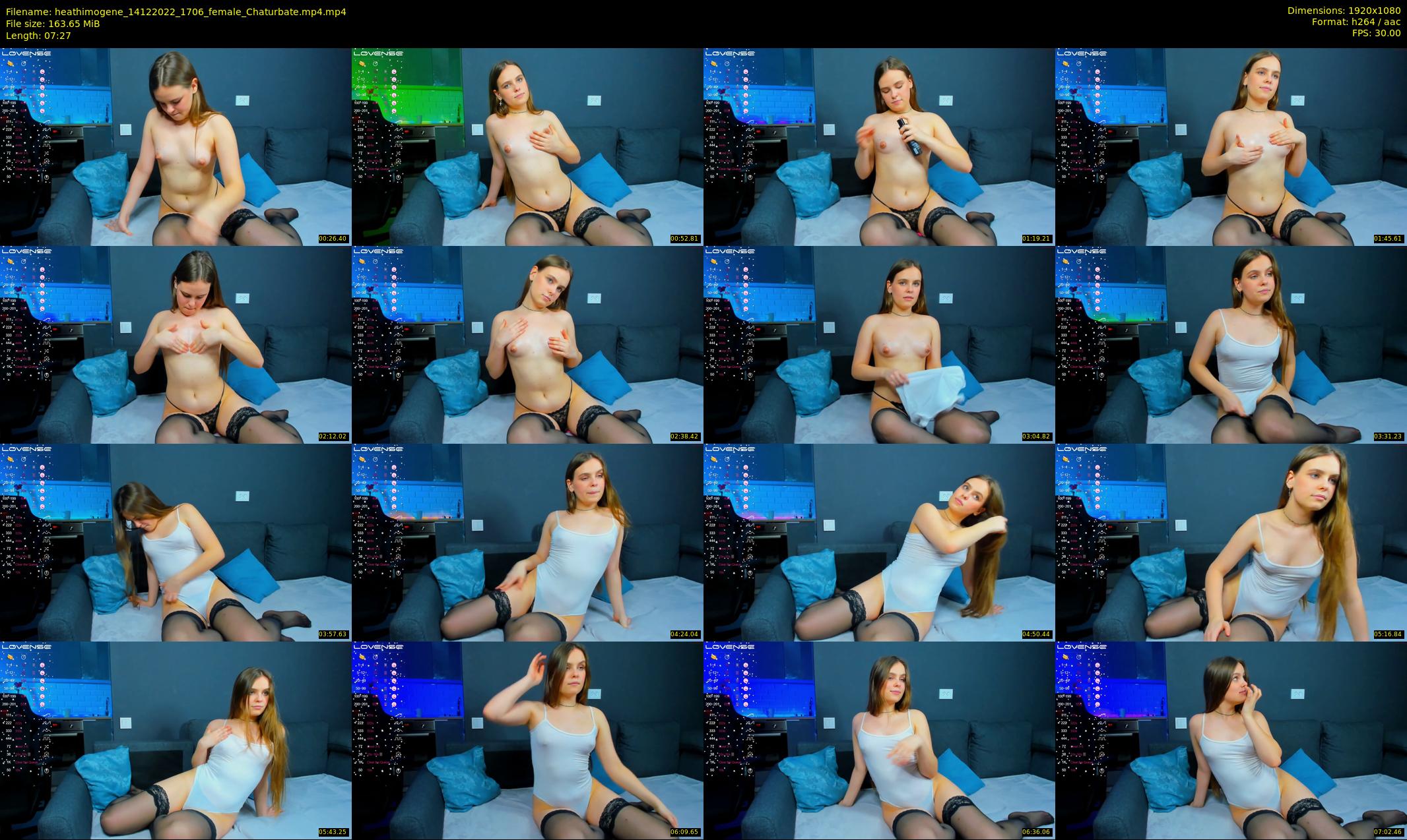 heathimogene — 8 minute Chaturbate female cam show recording, 1080p, Dec 14, 2022