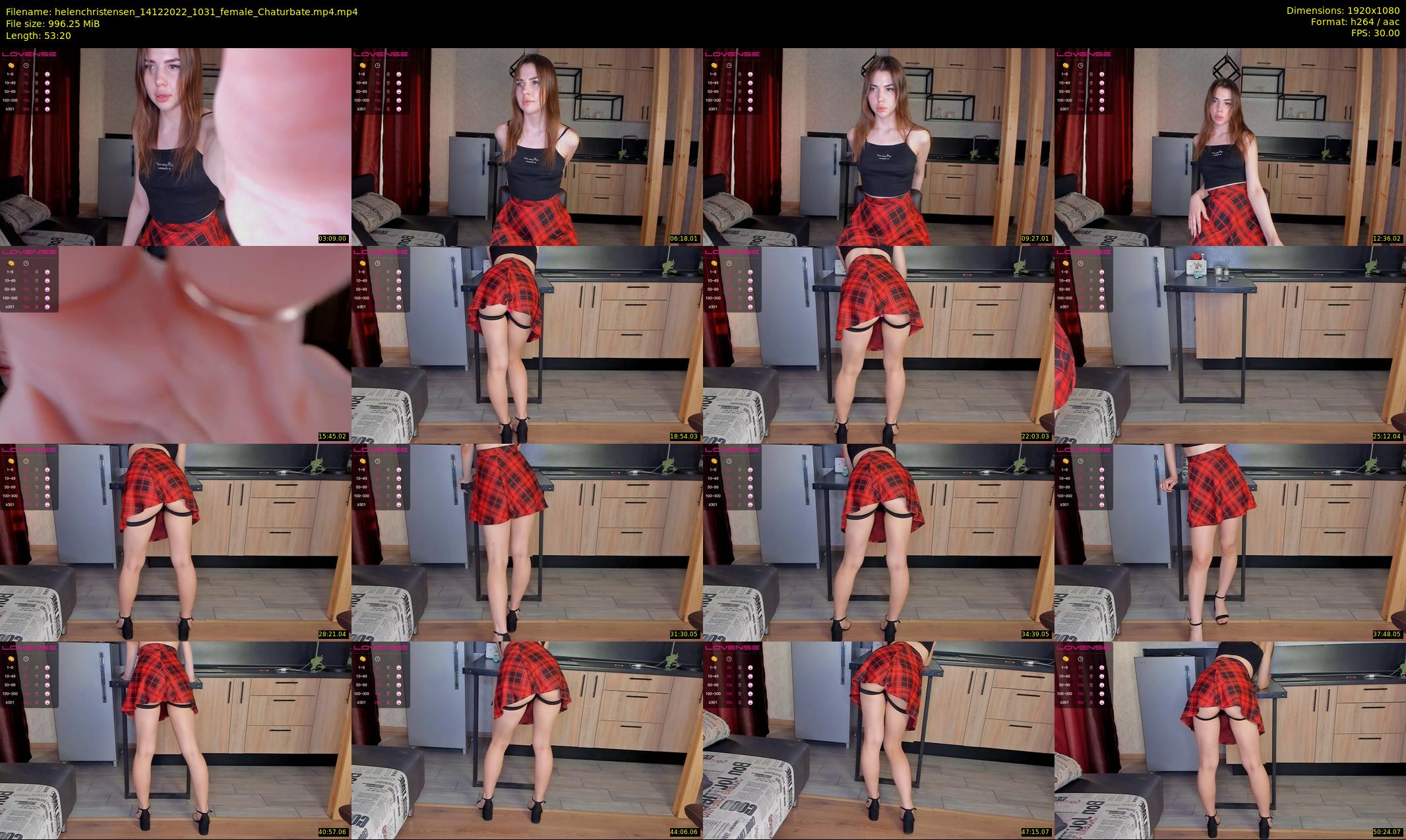 helenchristensen — 54 minute Chaturbate female cam show recording, 1080p, Dec 14, 2022