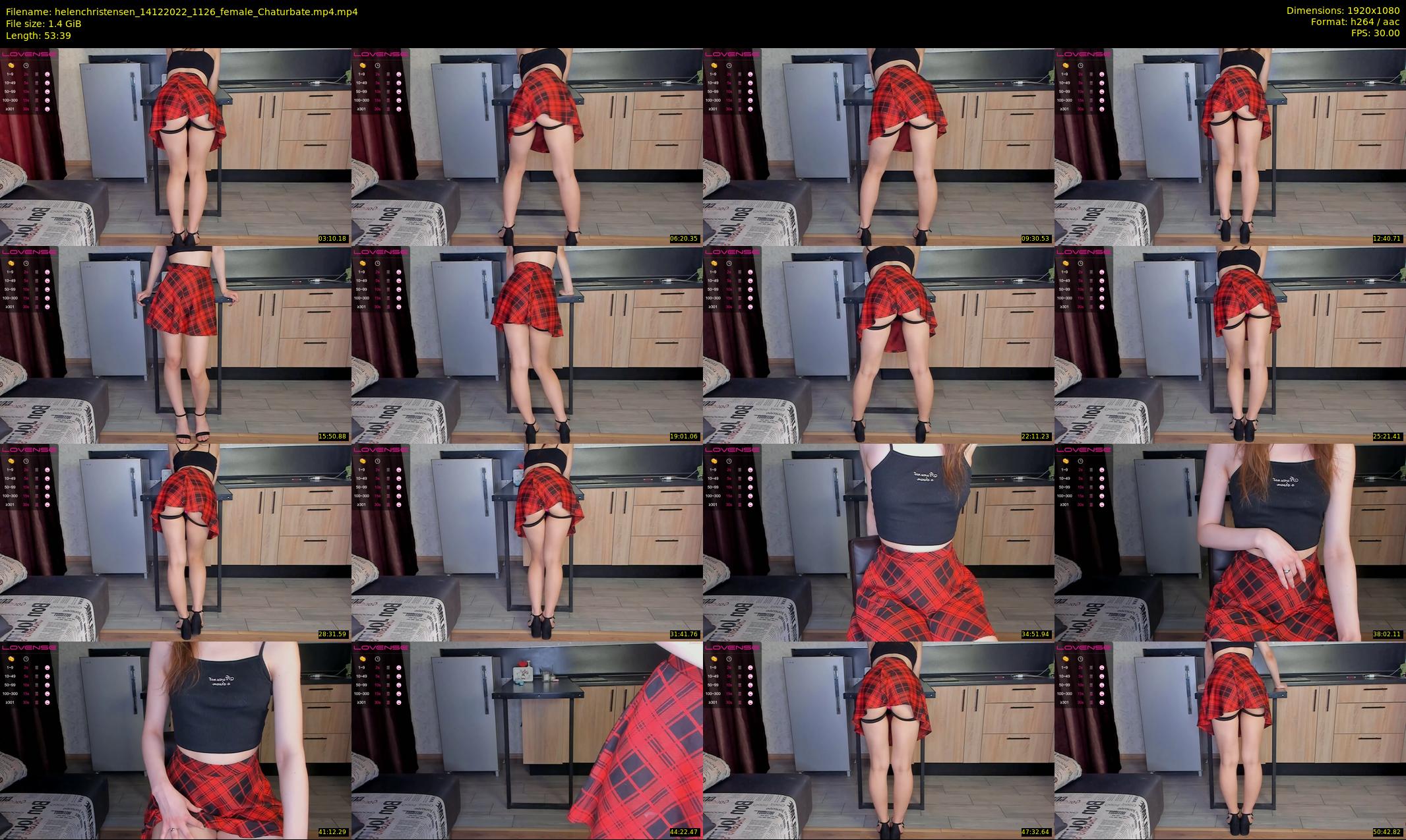 helenchristensen — 54 minute Chaturbate female cam show recording, 1080p, Dec 14, 2022