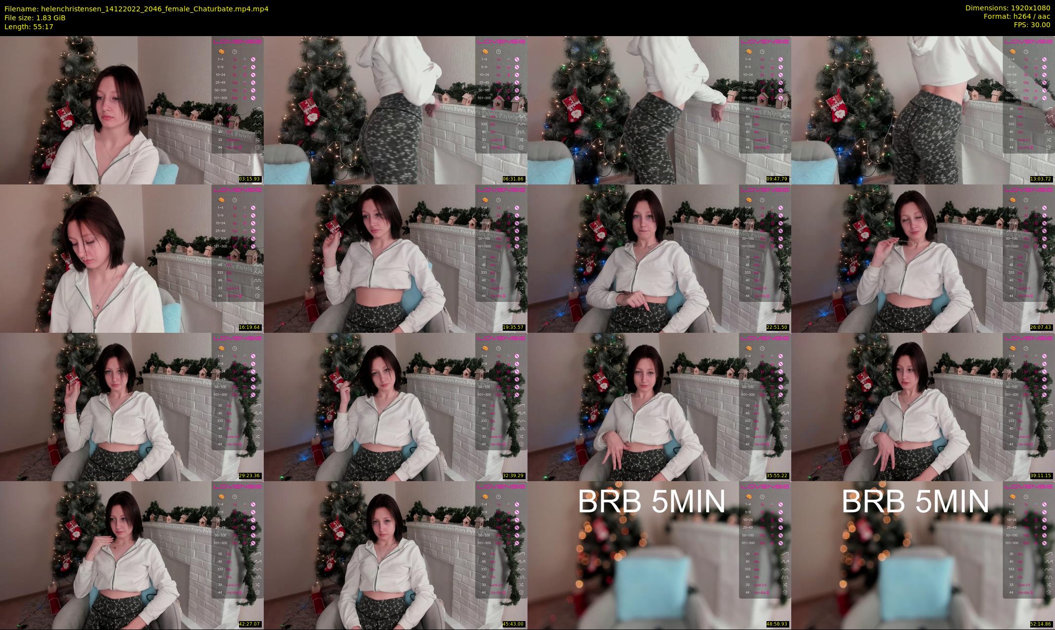 helenchristensen — 56 minute Chaturbate female cam show recording, 1080p, Dec 14, 2022