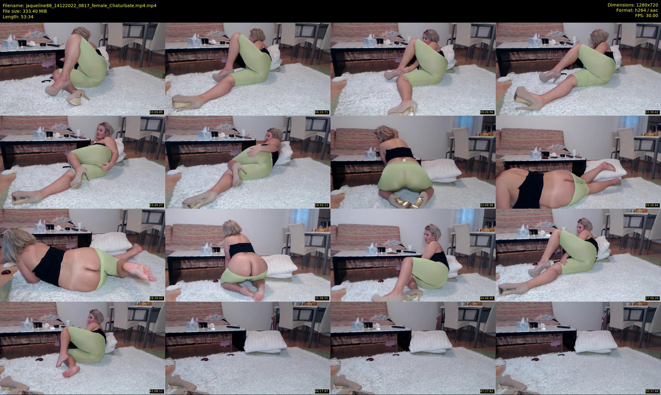 jaqueline88 — 54 minute Chaturbate female cam show recording, 720p, Dec 14, 2022