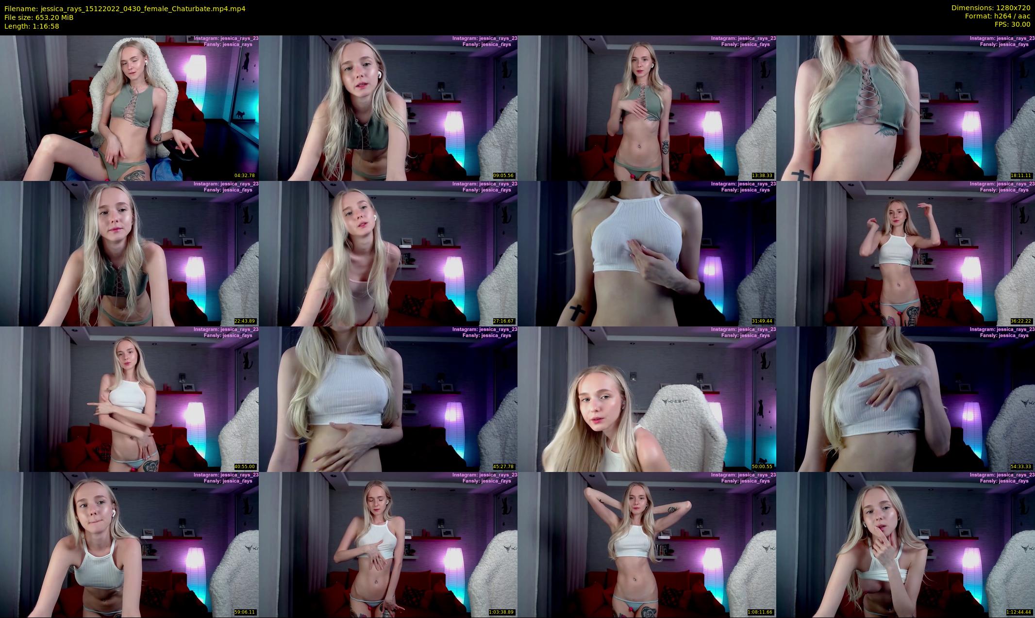 jessica_rays — 77 minute Chaturbate couple cam show recording, 720p, Dec 15, 2022