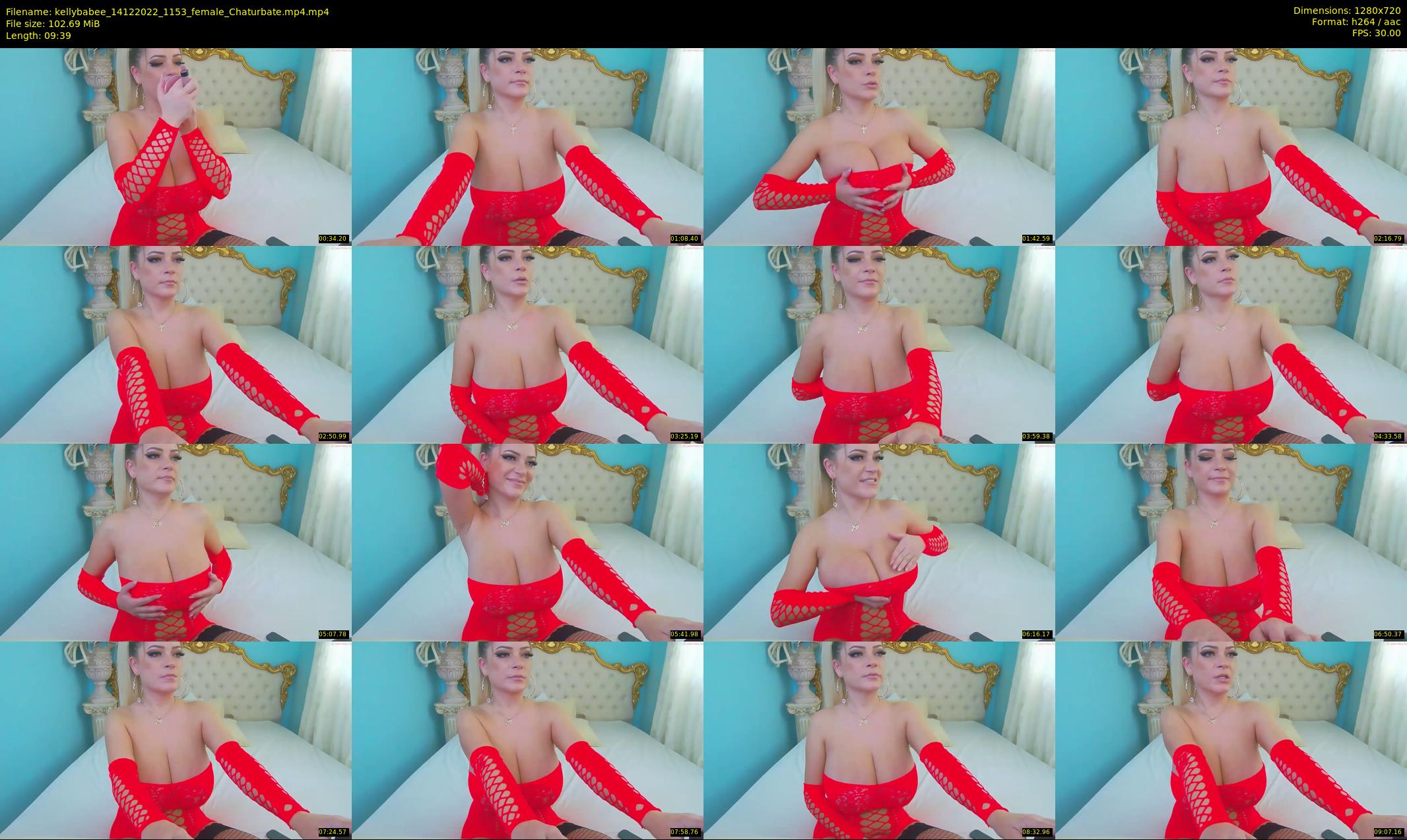 kellybabee — 10 minute Chaturbate female cam show recording, 720p, Dec 14, 2022