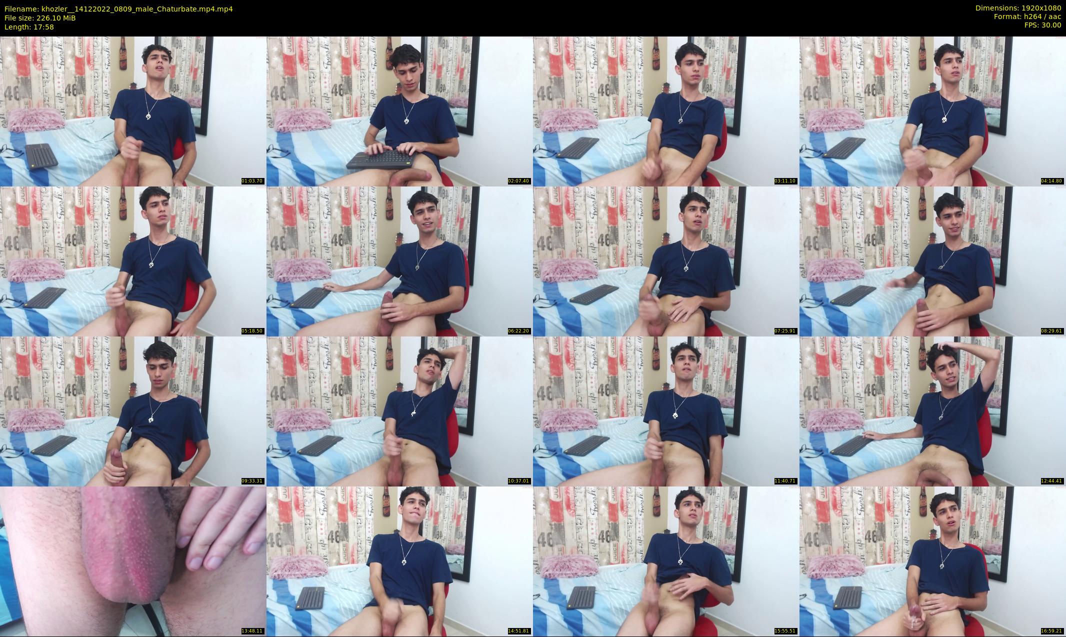 khozler_ — 18 minute Chaturbate male cam show recording, 1080p, Dec 14, 2022
