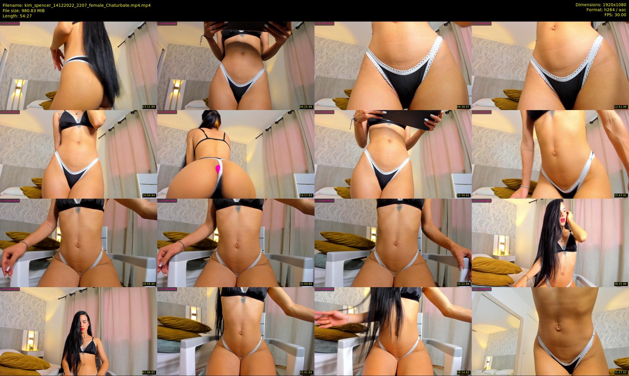kim_spencer — 55 minute Chaturbate female cam show recording, 1080p, Dec 14, 2022