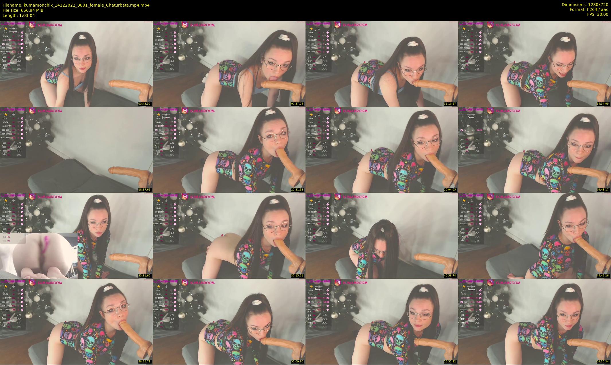 kumamonchik — 64 minute Chaturbate couple cam show recording, 720p, Dec 14, 2022