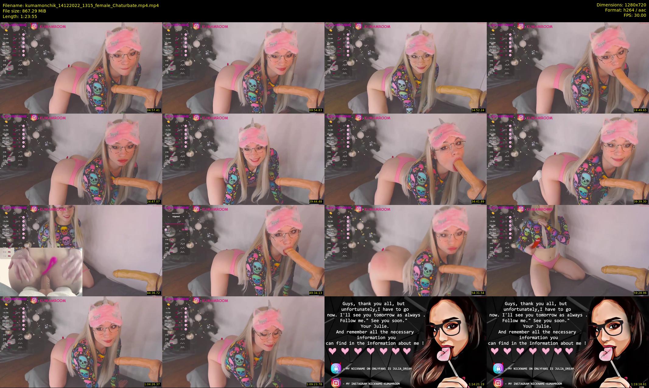 kumamonchik — 84 minute Chaturbate couple cam show recording, 720p, Dec 14, 2022