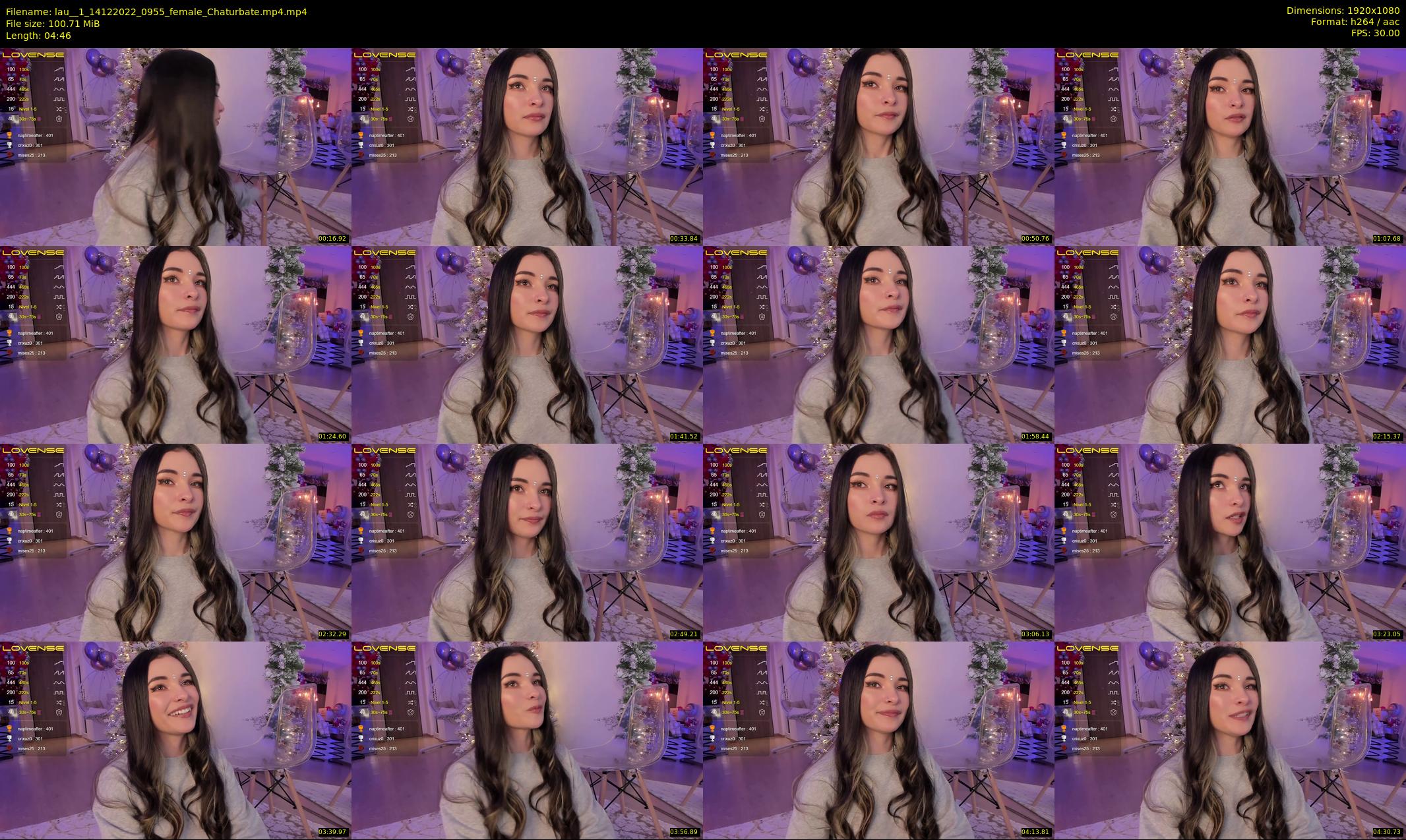 lau__1 — 5 minute Chaturbate female cam show recording, 1080p, Dec 14, 2022