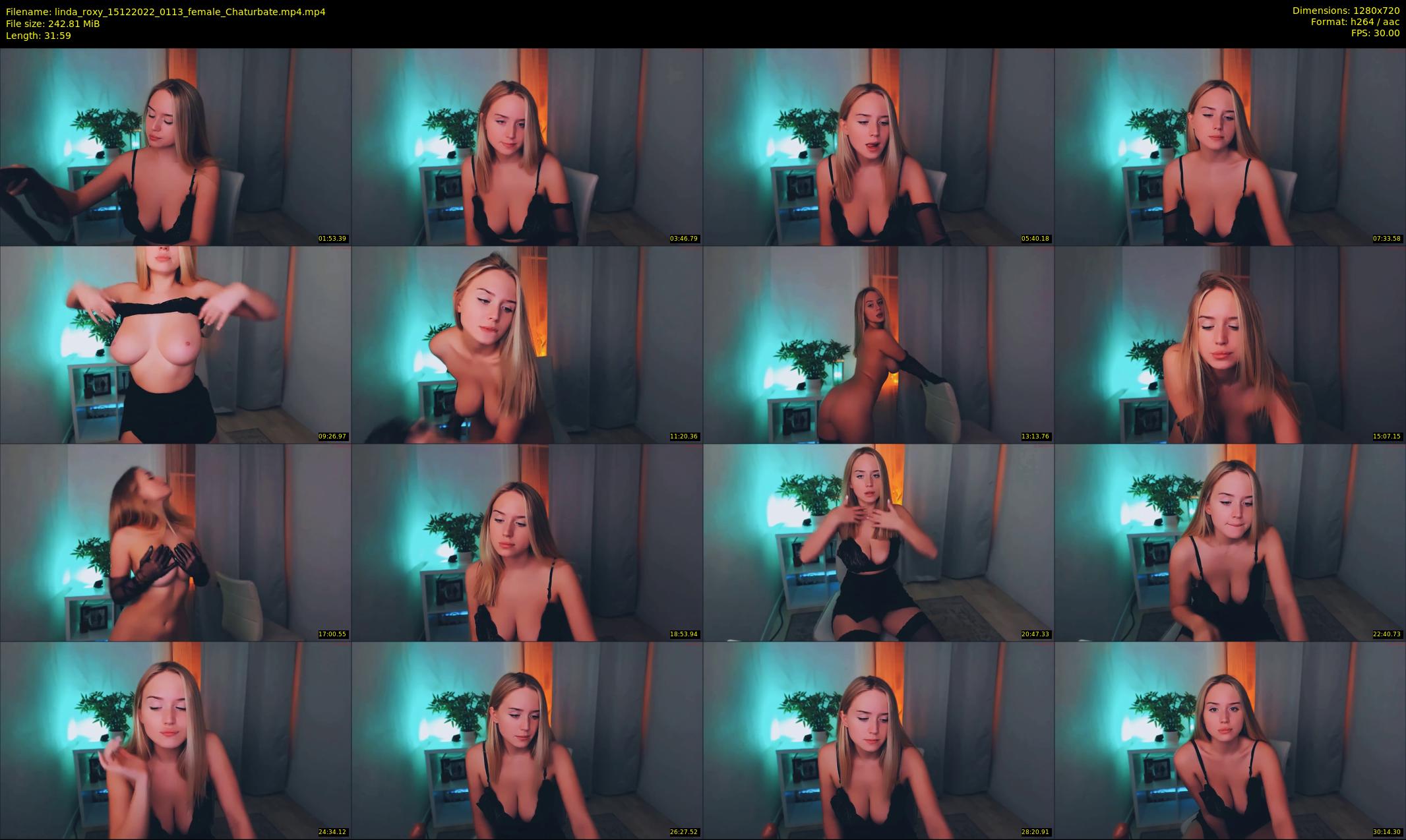 linda_roxy — 32 minute Chaturbate female cam show recording, 720p, Dec 15, 2022
