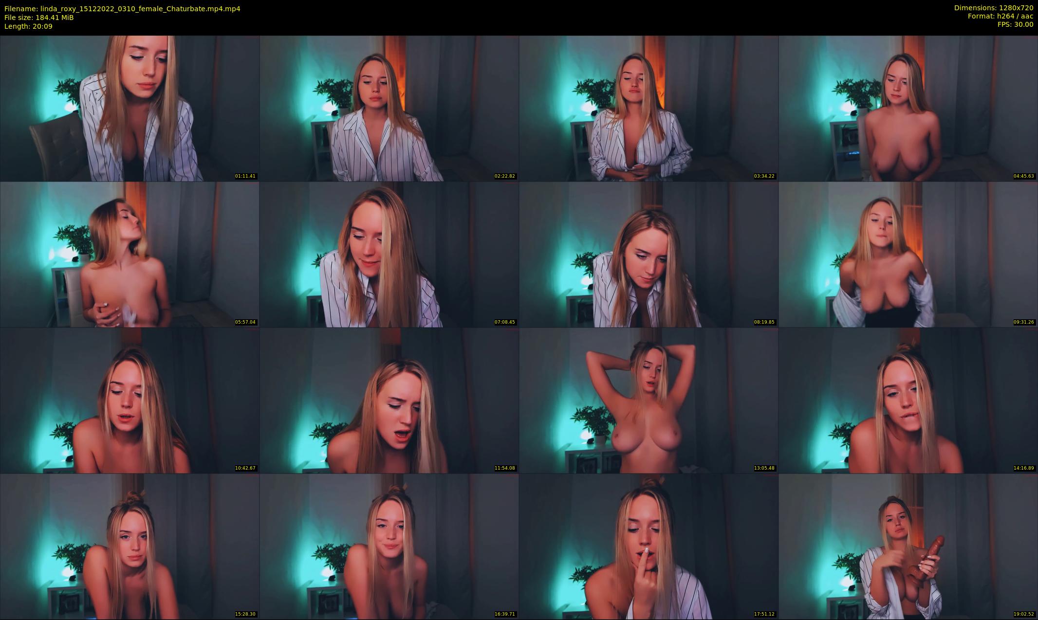 linda_roxy — 21 minute Chaturbate female cam show recording, 720p, Dec 15, 2022