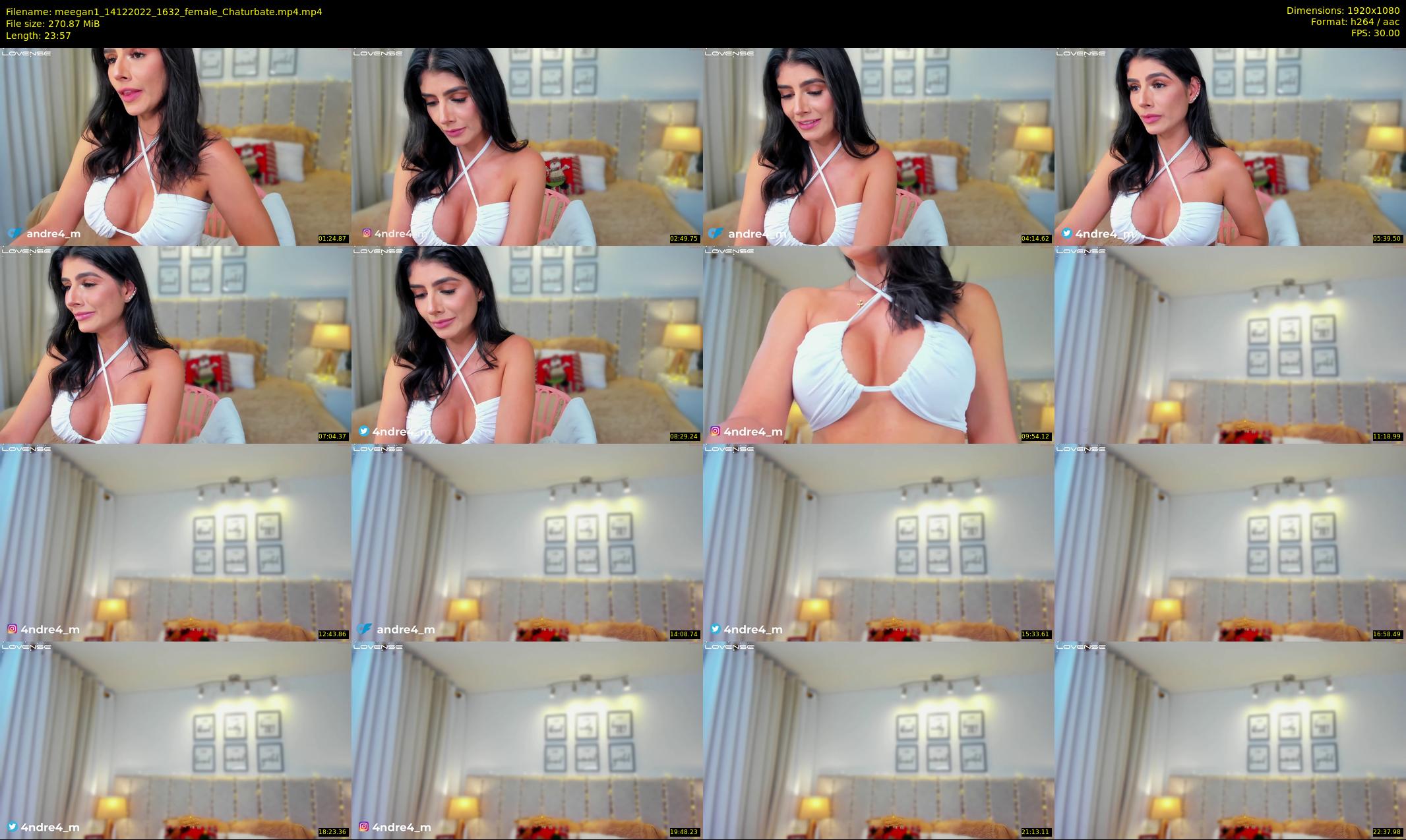 meegan1 — 24 minute Chaturbate female cam show recording, 1080p, Dec 14, 2022