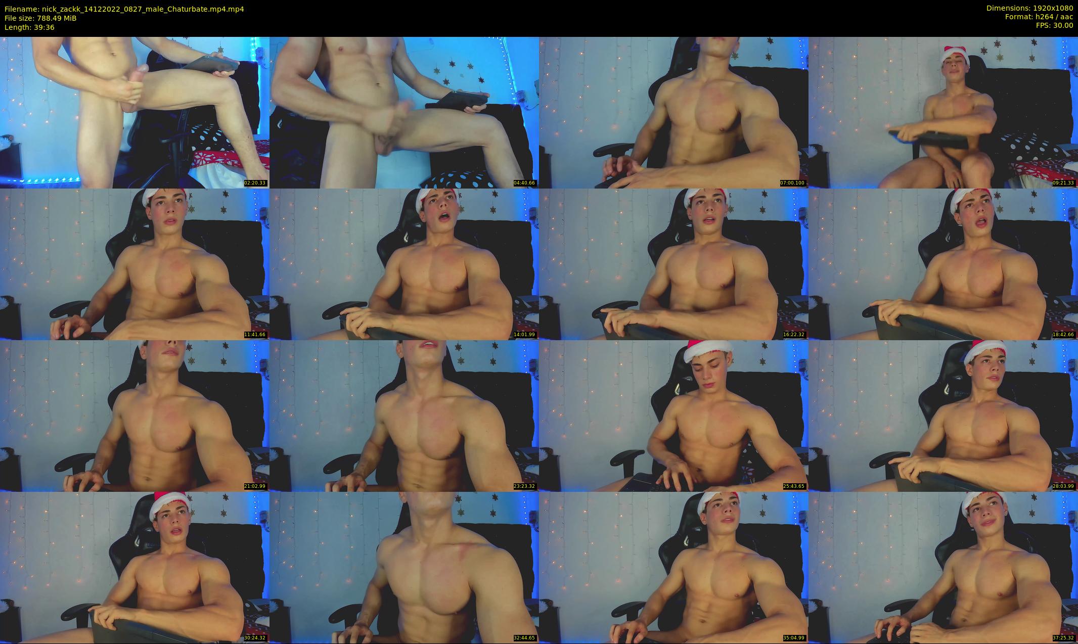 nick_zackk — 40 minute Chaturbate male cam show recording, 1080p, Dec 14, 2022